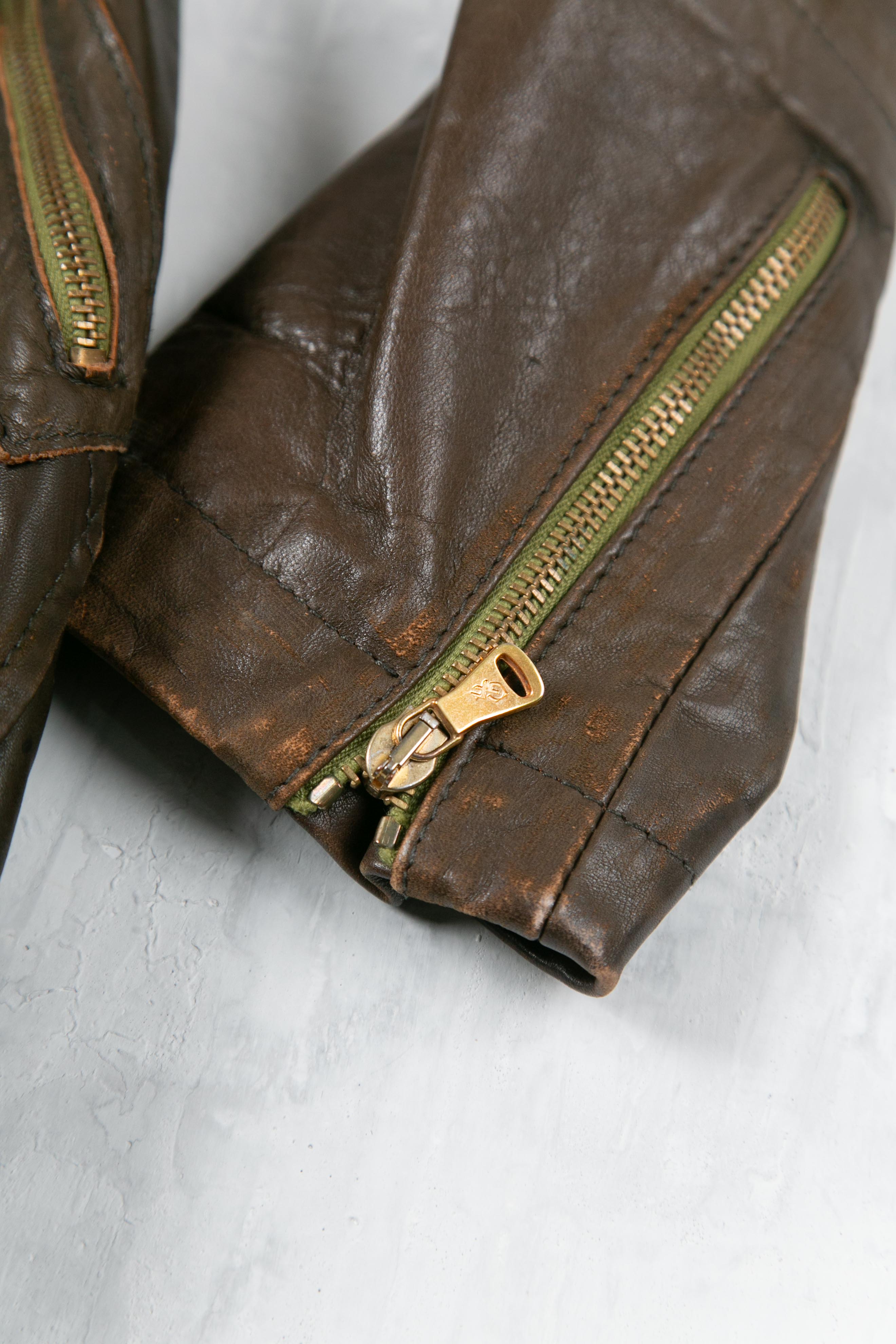 MOTO BUCKLED LEATHER JACKET