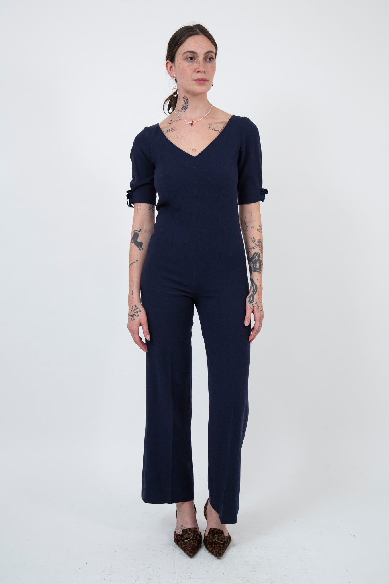Ungaro Blue Bodysuit