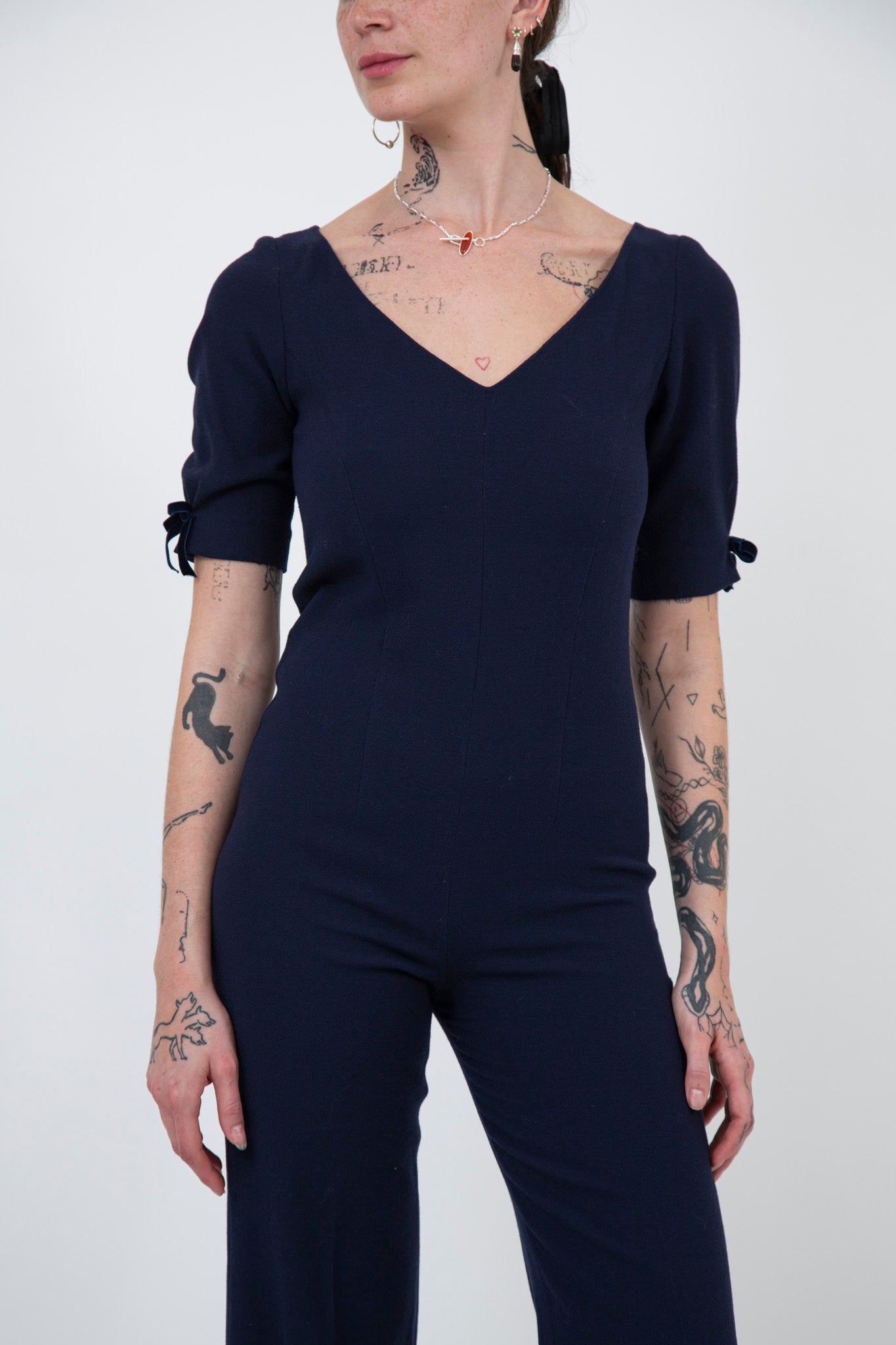 Ungaro Blue Bodysuit