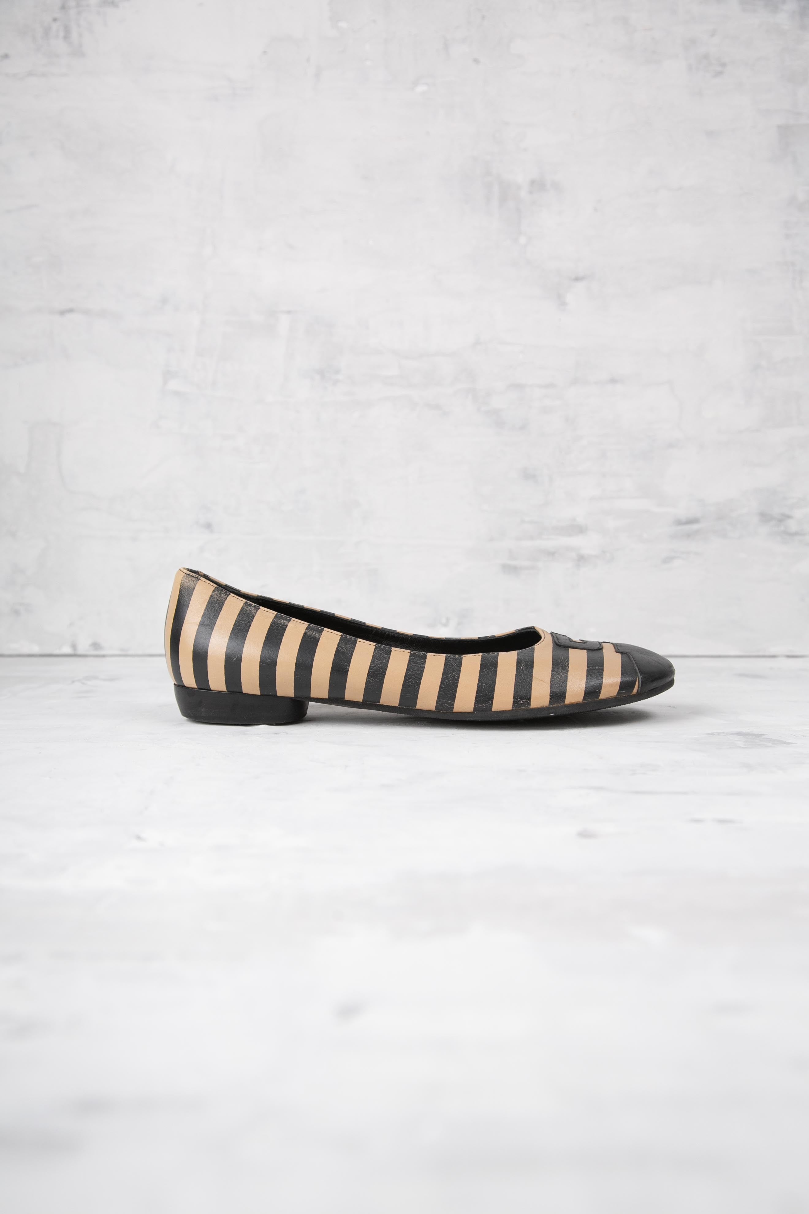 STRIPED BALLERINAS