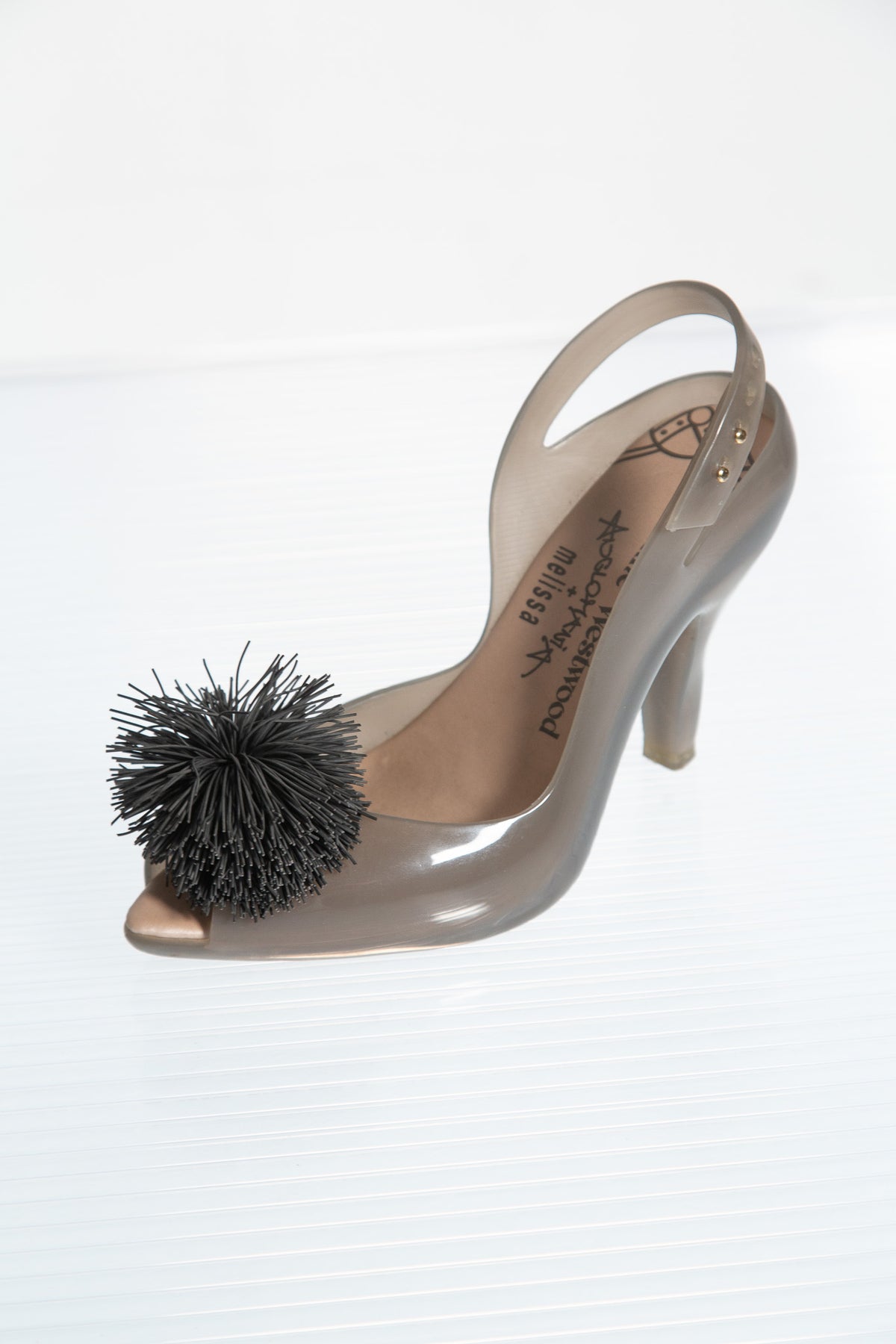 VIVIENNE WESTWOOD X MELISSA POM POM SLINGBACKS