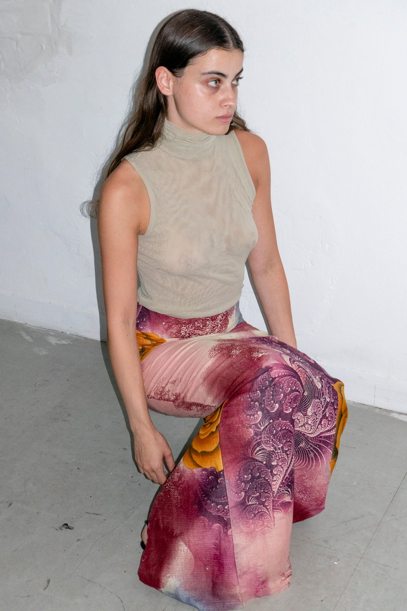 Rose Spell Maxi Skirt