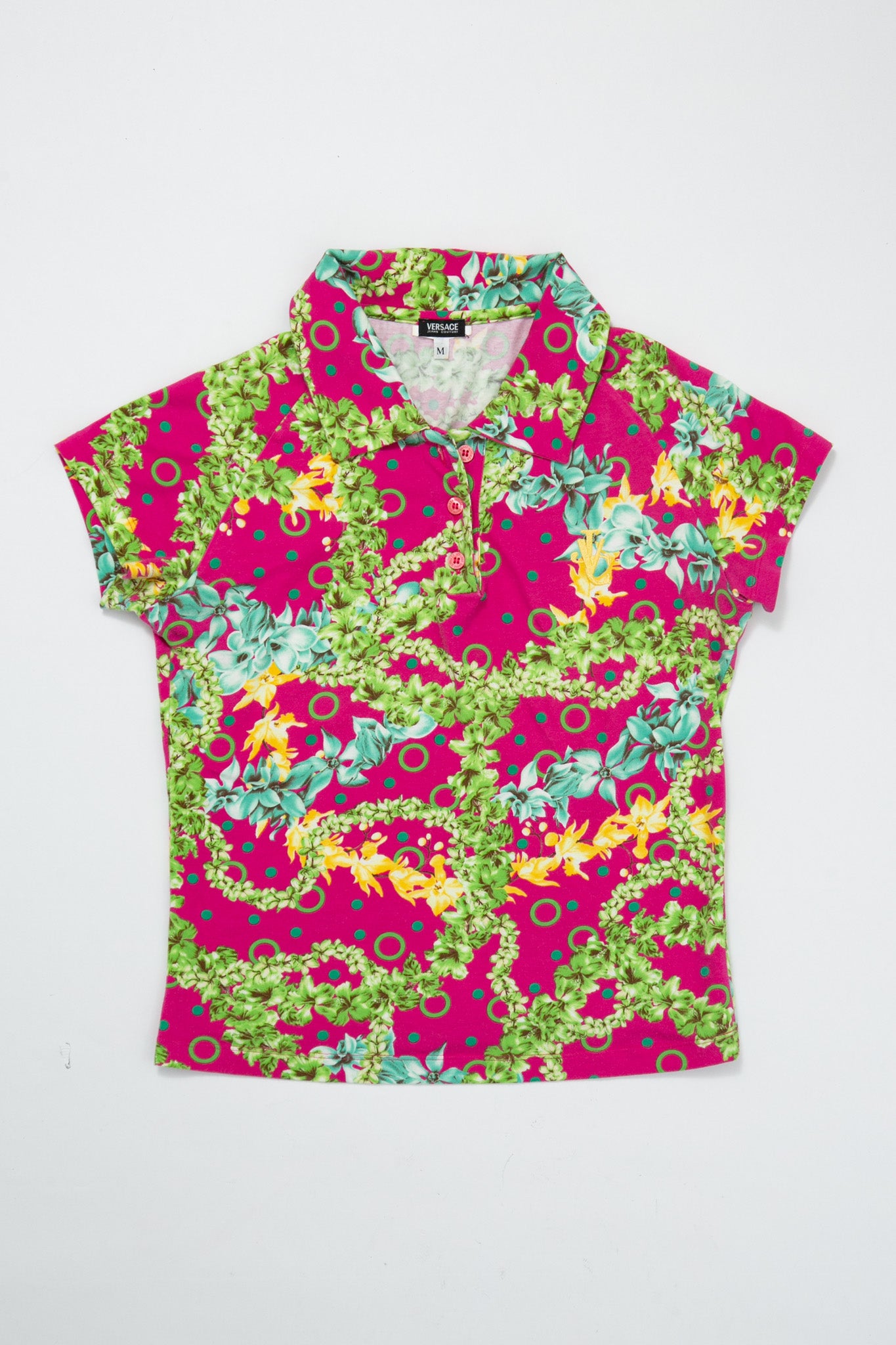 Versace Pink Garden Top