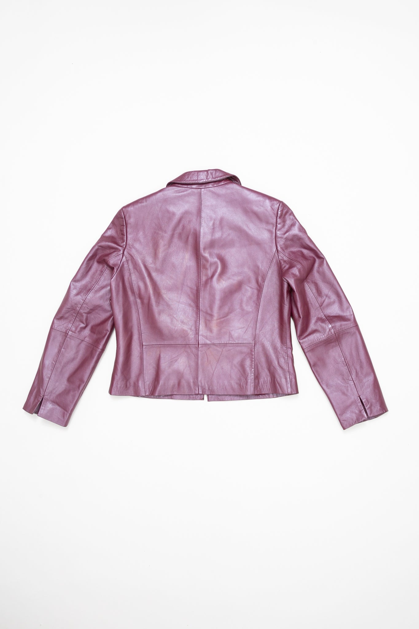 Plum Metallic Jacket