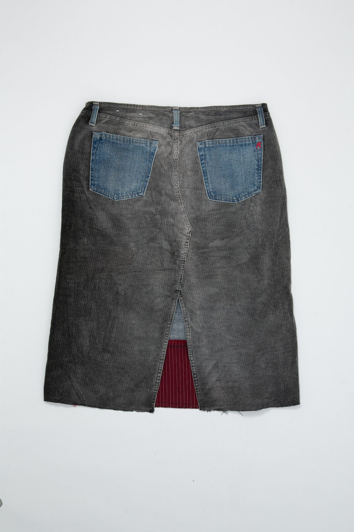 REPLAY Denim Patchwork Skirt