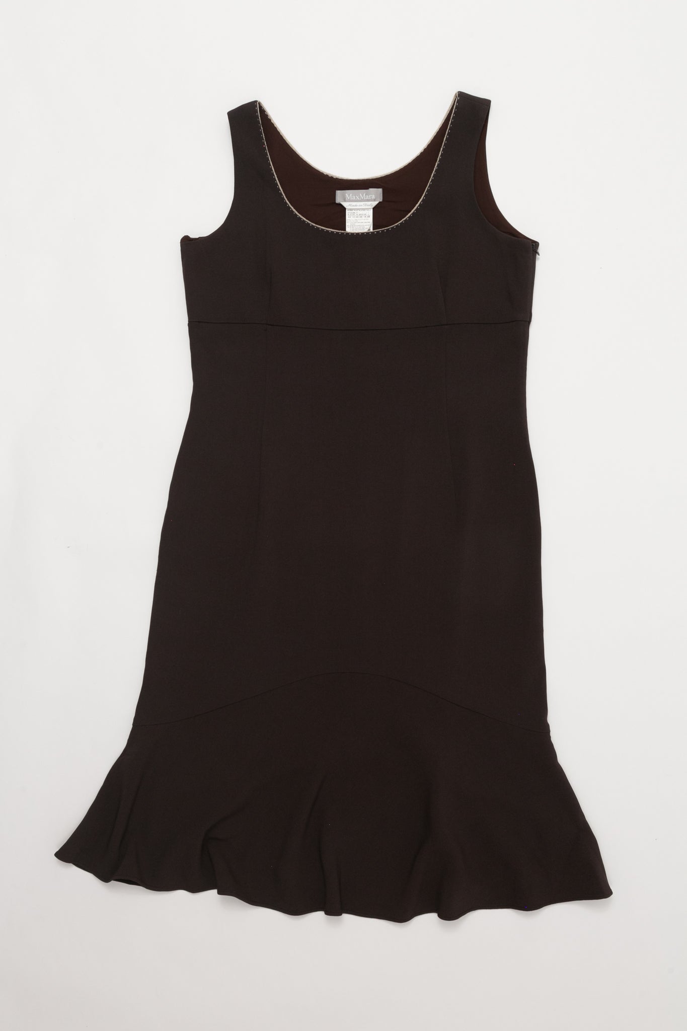 Max Mara Marrón Dress