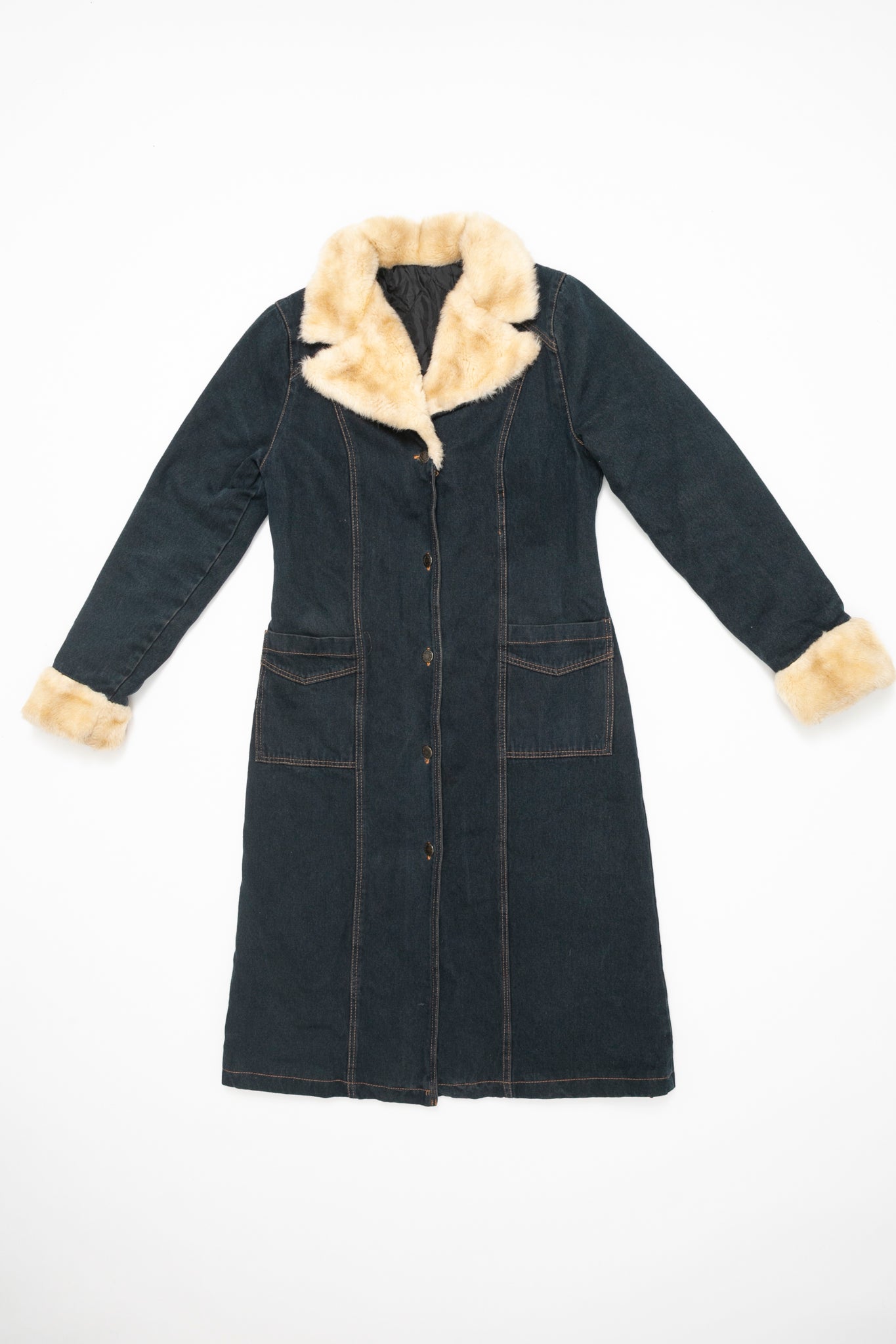 Denim Long Jacket