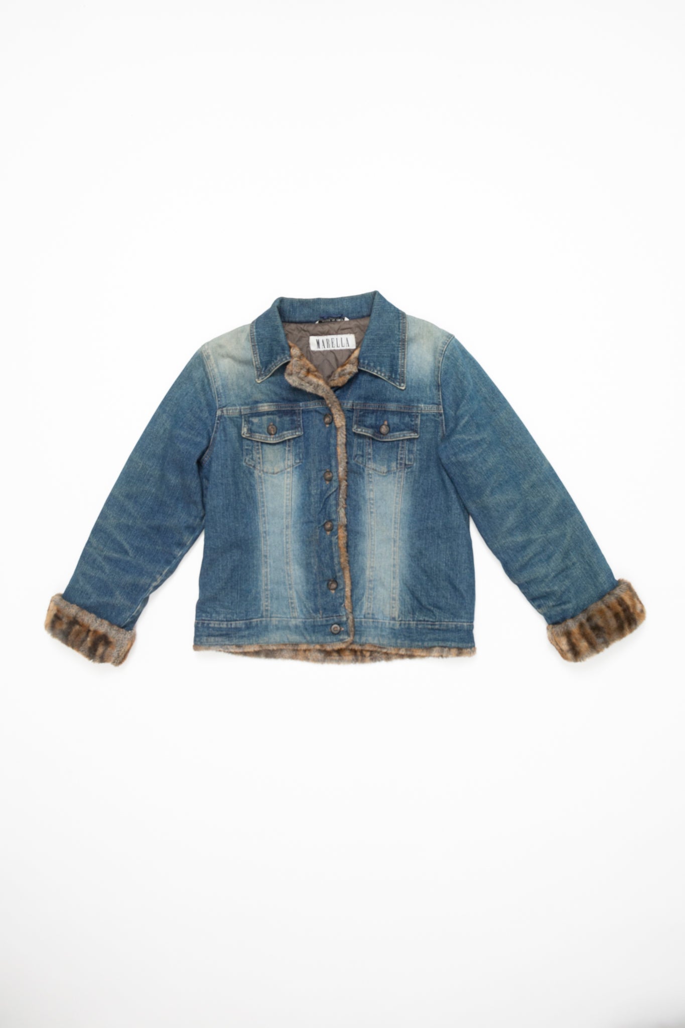 Marella Washed Denim Jacket