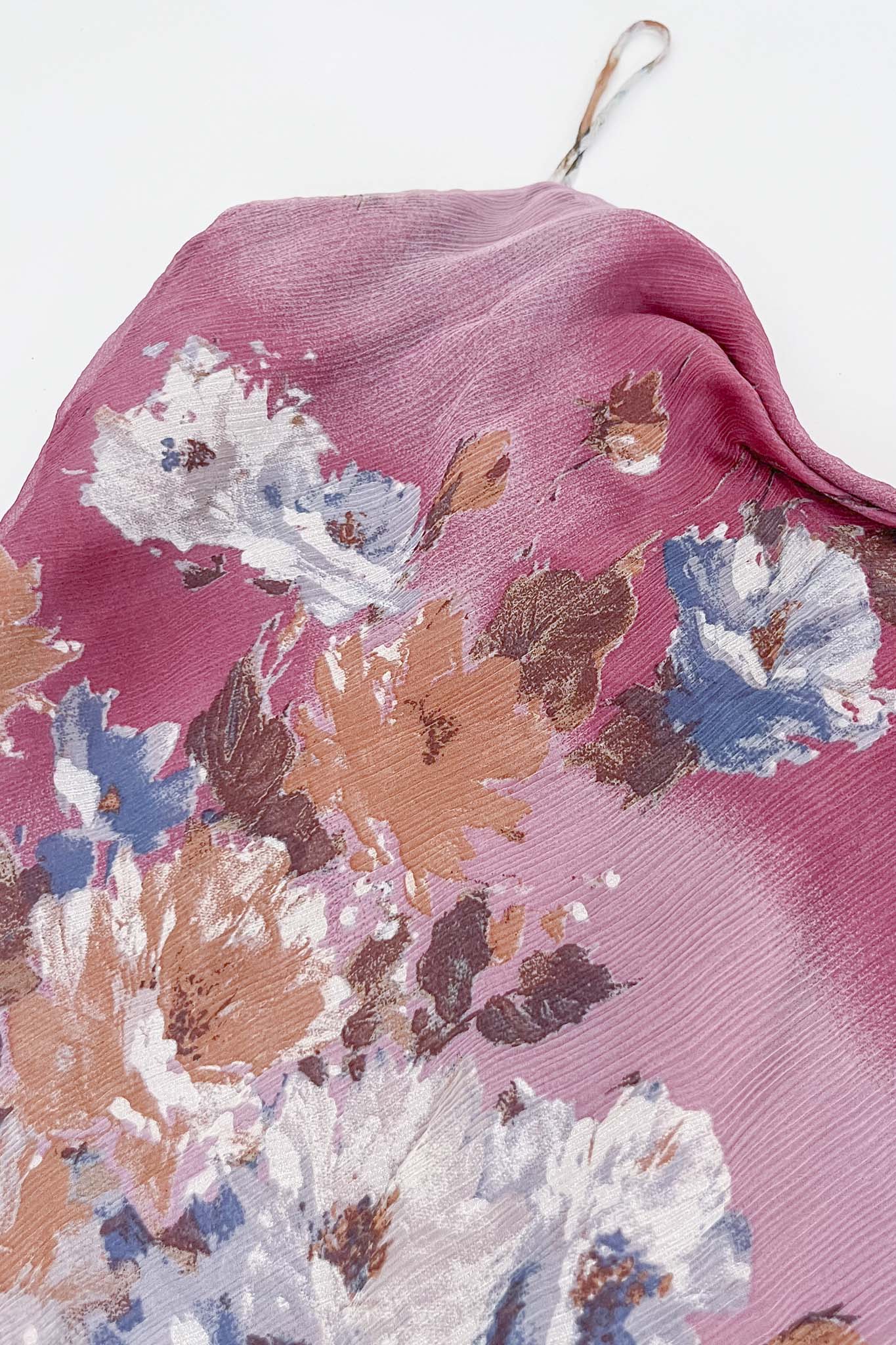 Amore Ruffles Silk Dress