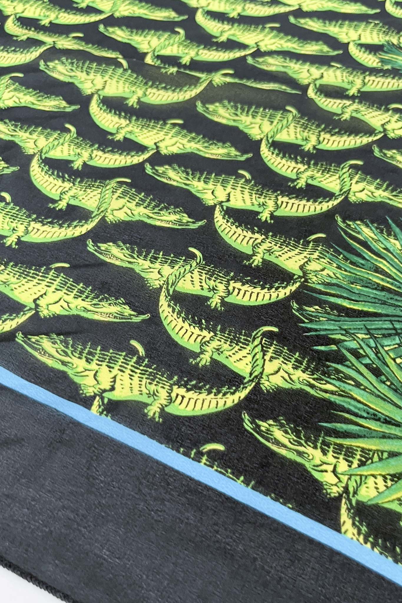 Crocodiles Versace Silk Scarf