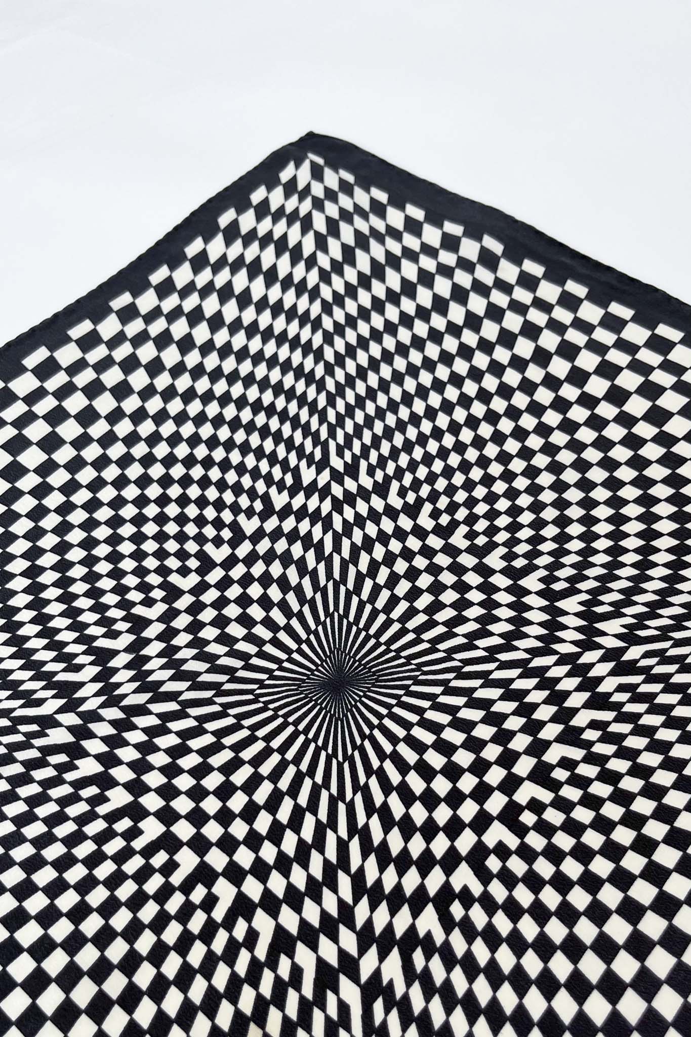 Gianni Versace Op Art Scarf