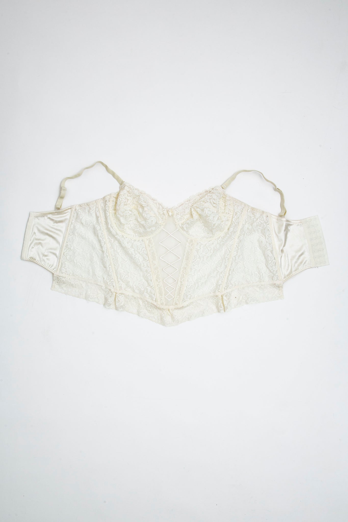 White Lace Bustier