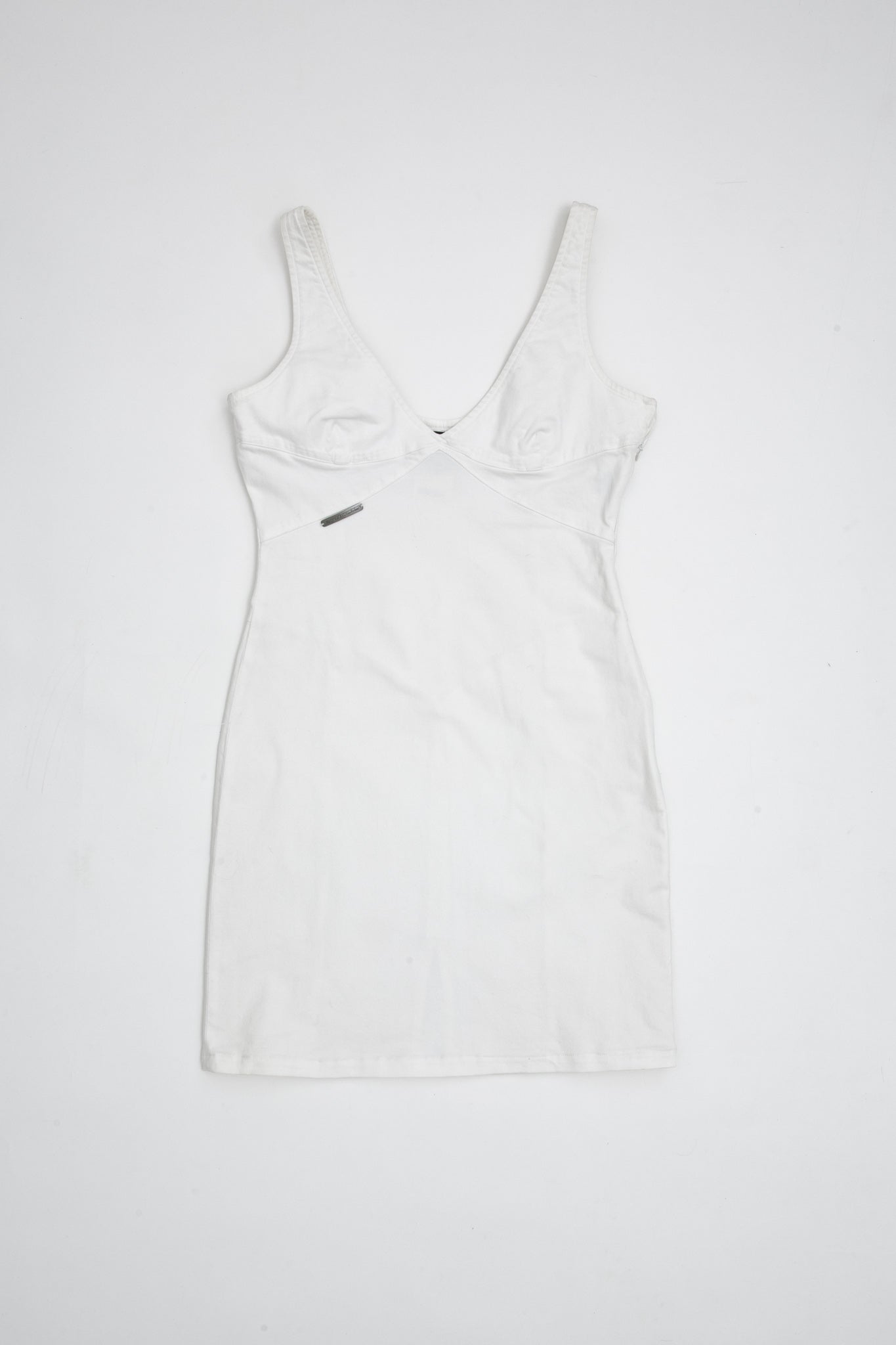 Versace White Mini Dress