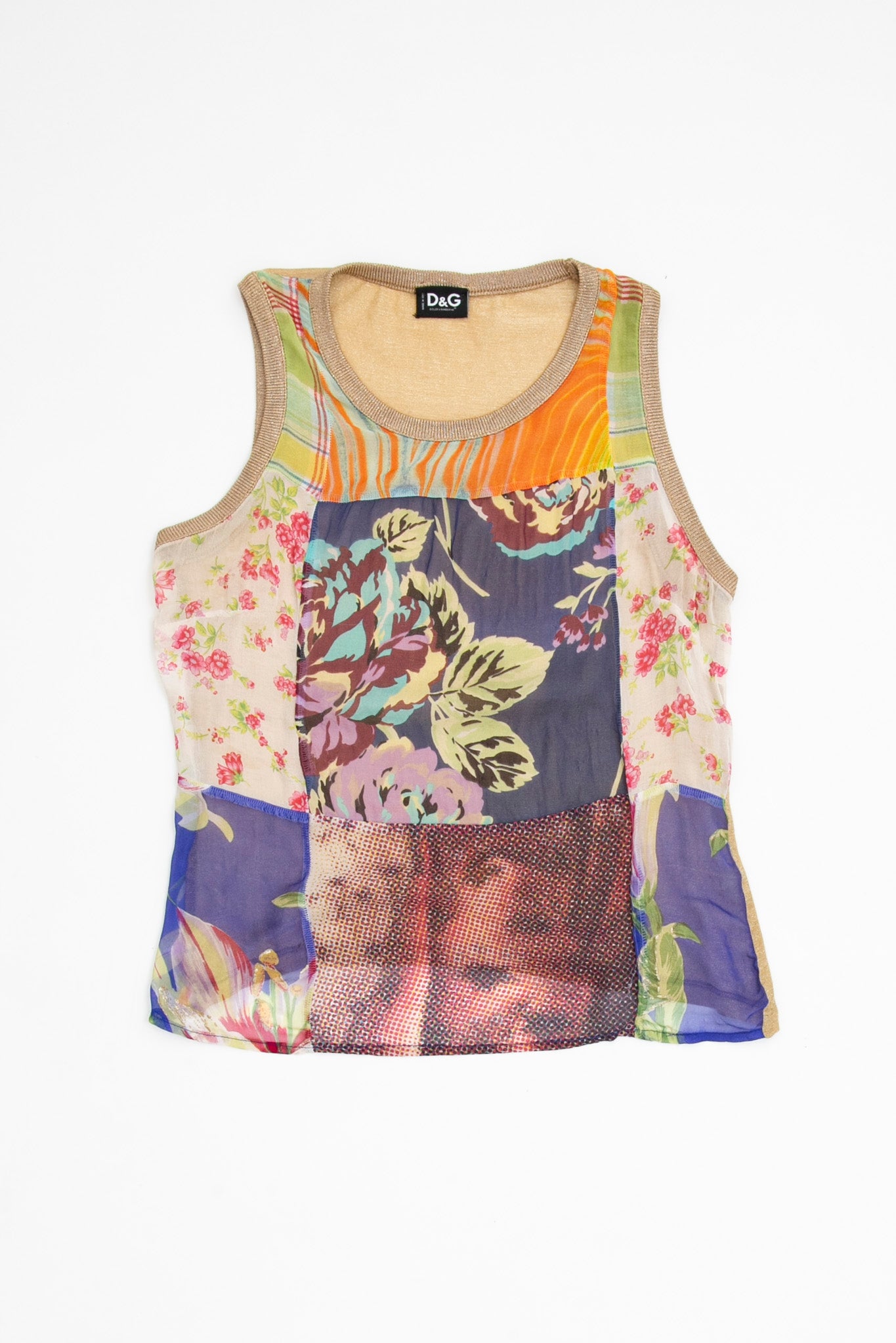 D&G Silk Mosaic Top
