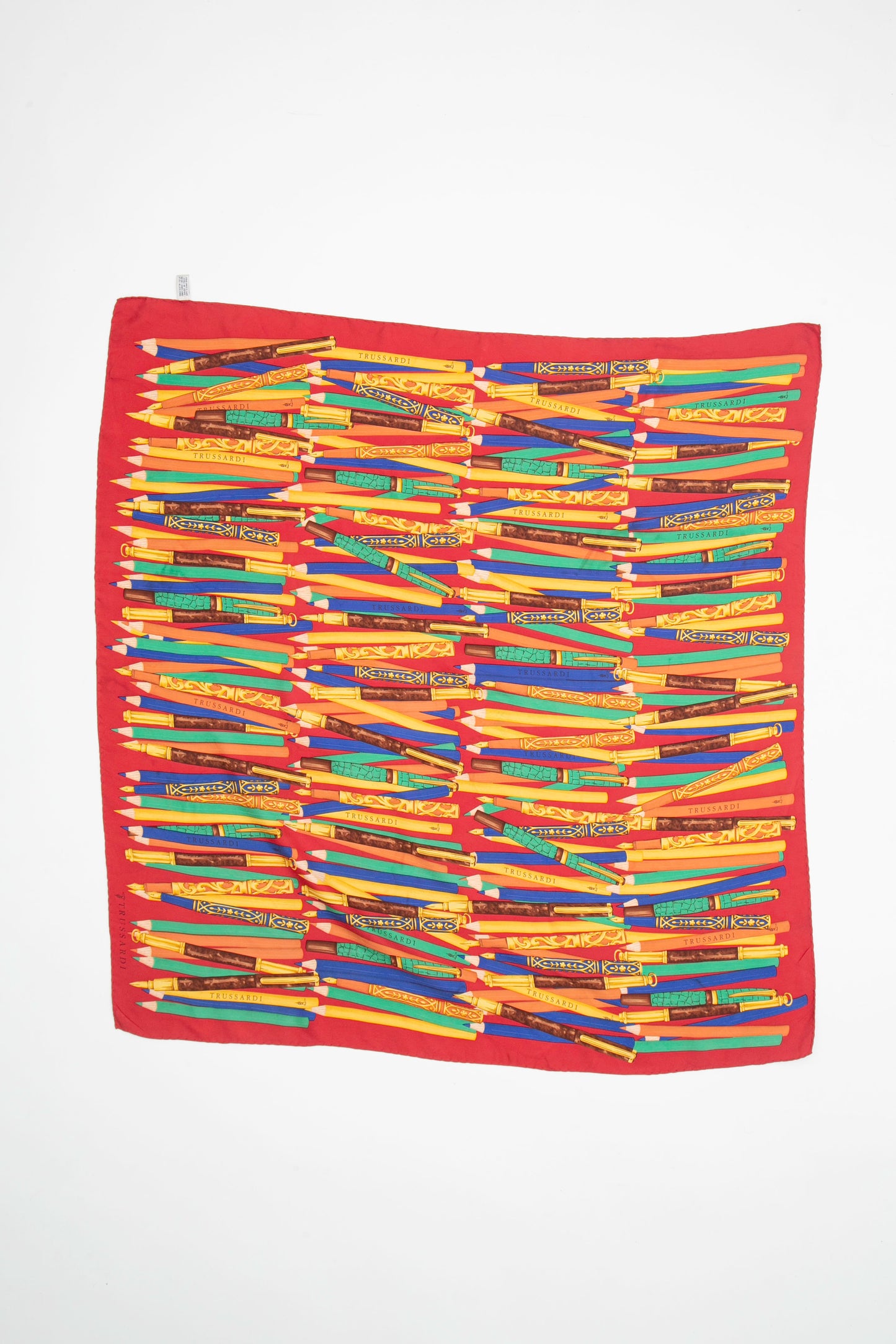 Trussardi Pencils Silk Scarf