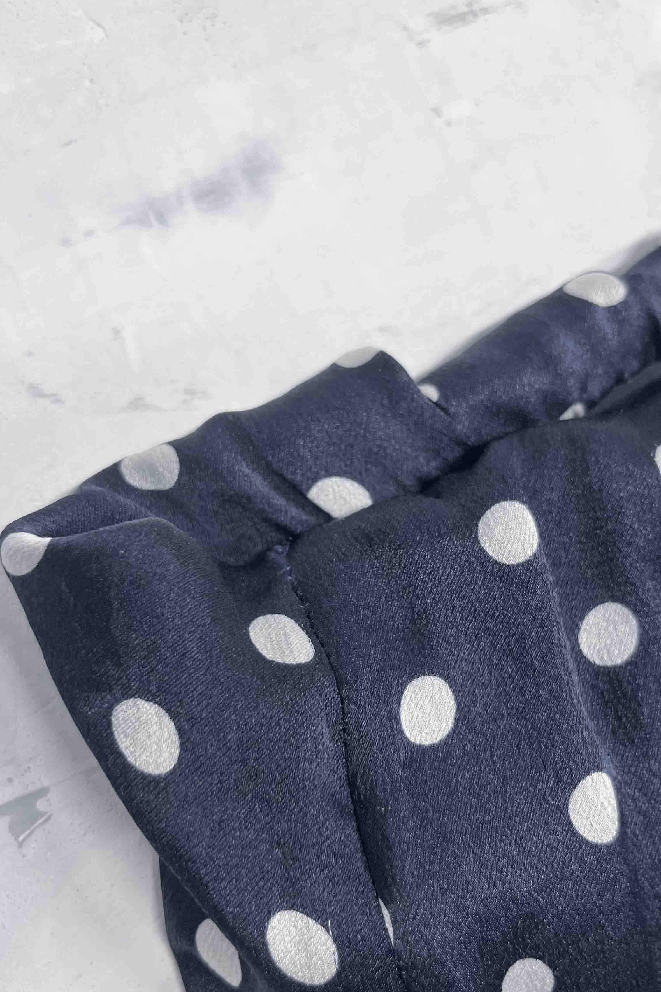 SILK POLKADOT SKIRT