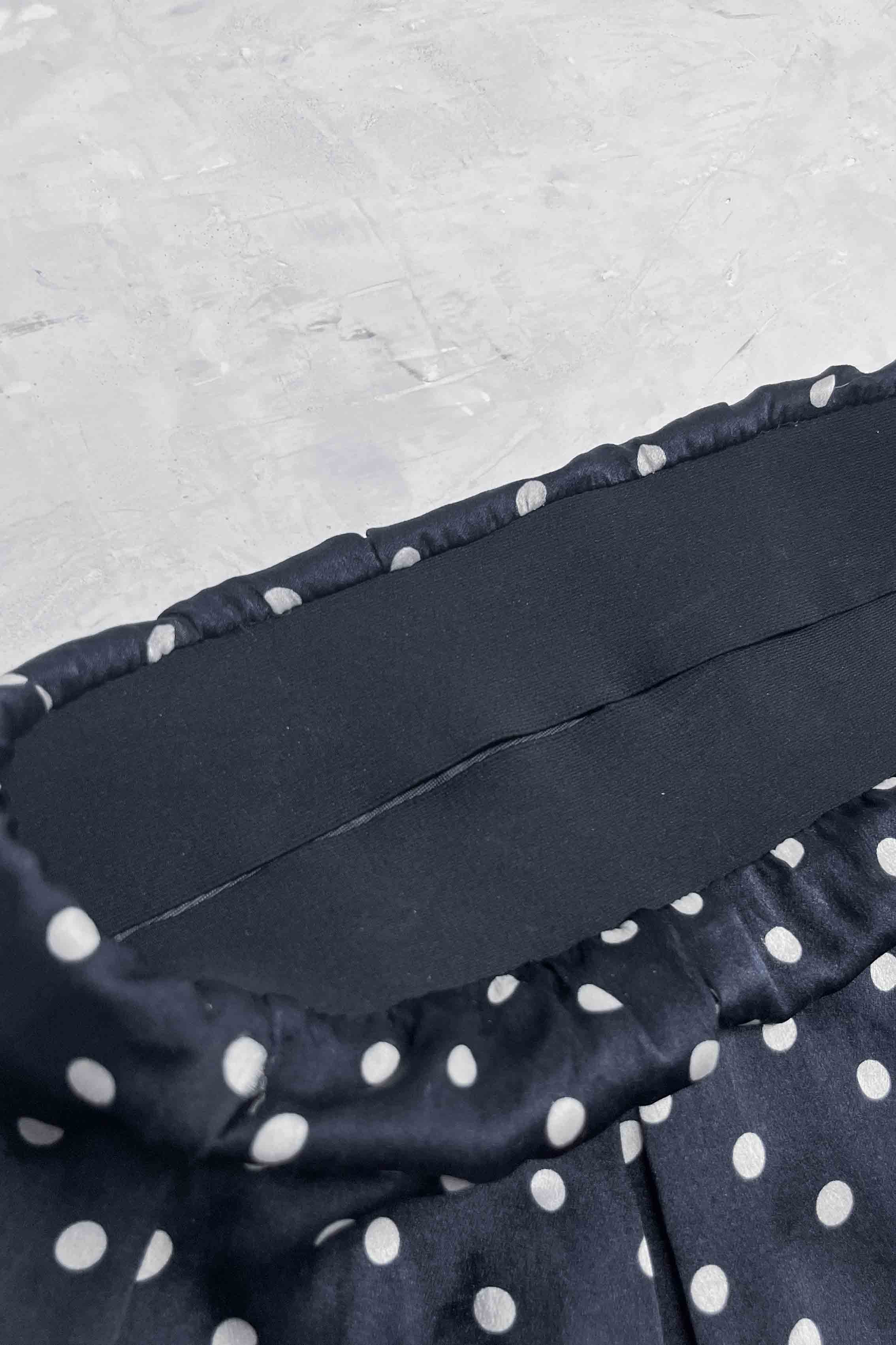 SILK POLKADOT SKIRT