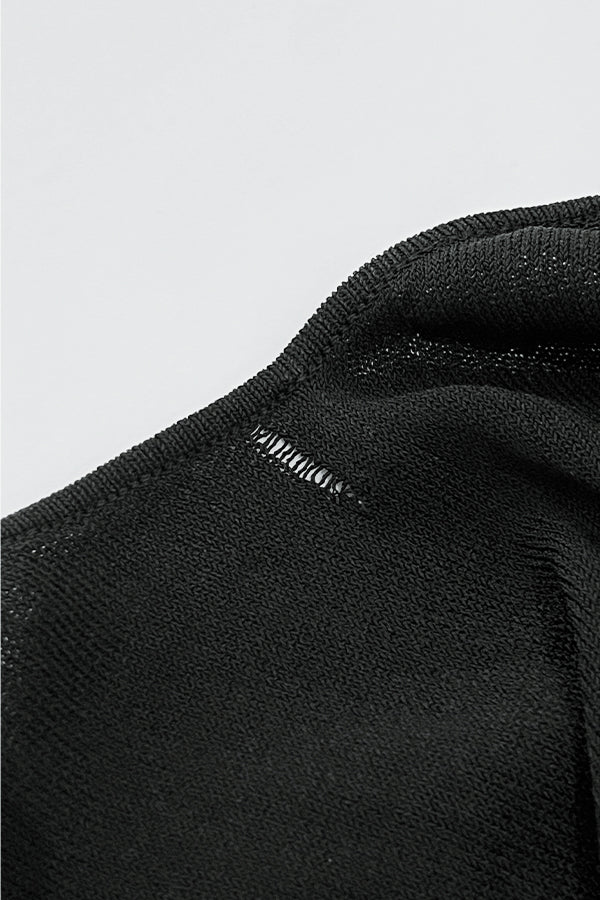 1990S LCAED NECKLINE VISCOSE TOP