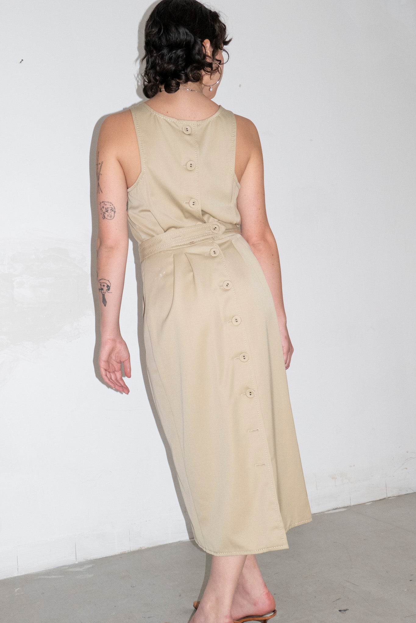 Bottega Veneta Ecru Dress