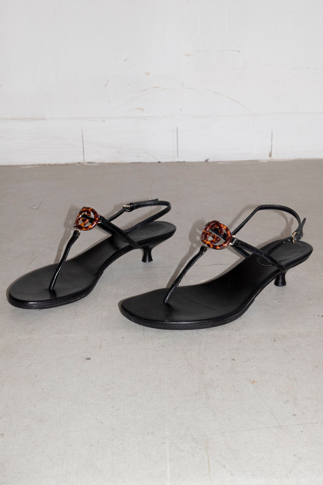 Gucci Leather Sandals