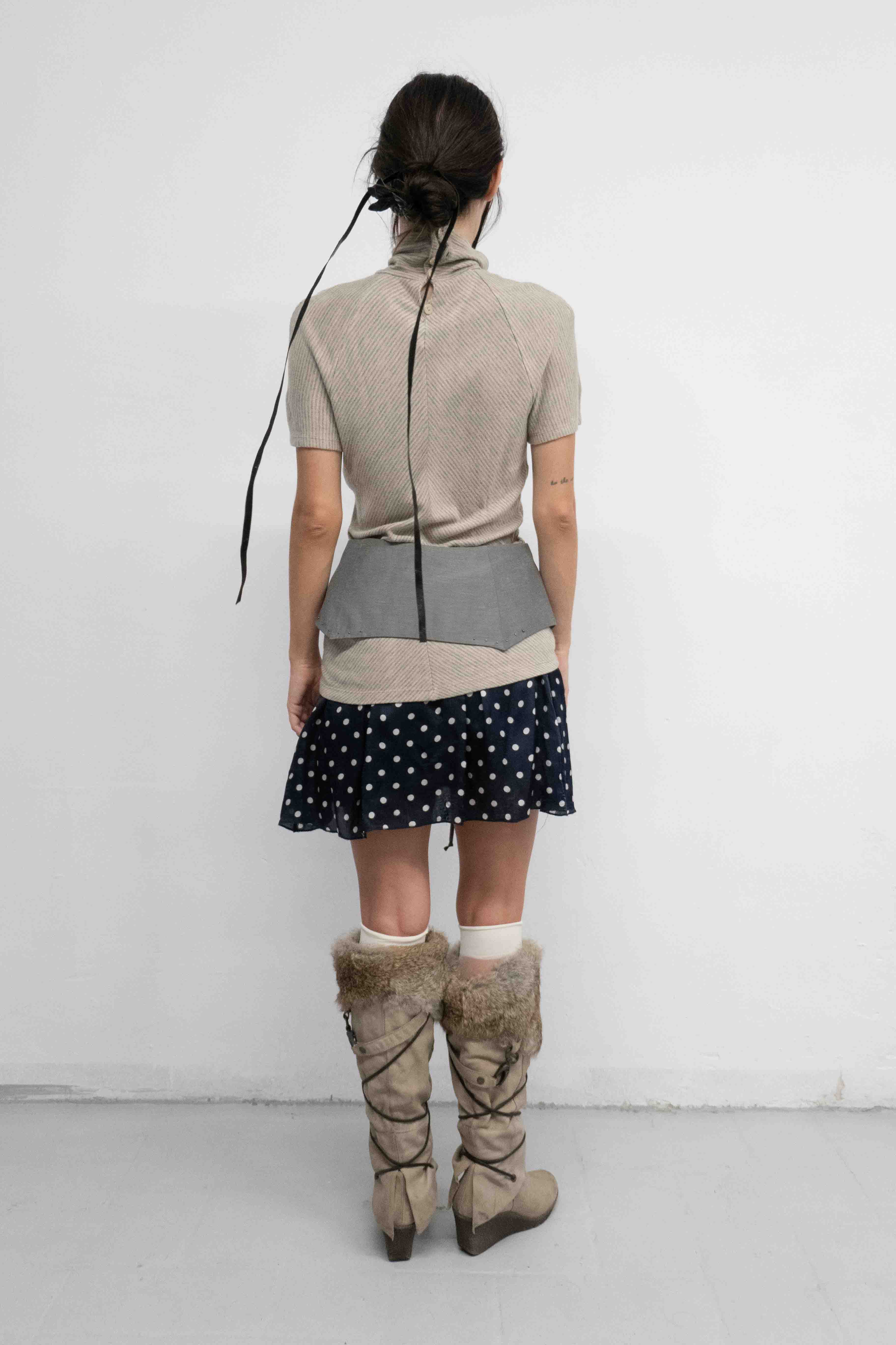 SRTIPED TURTLENECK TOP
