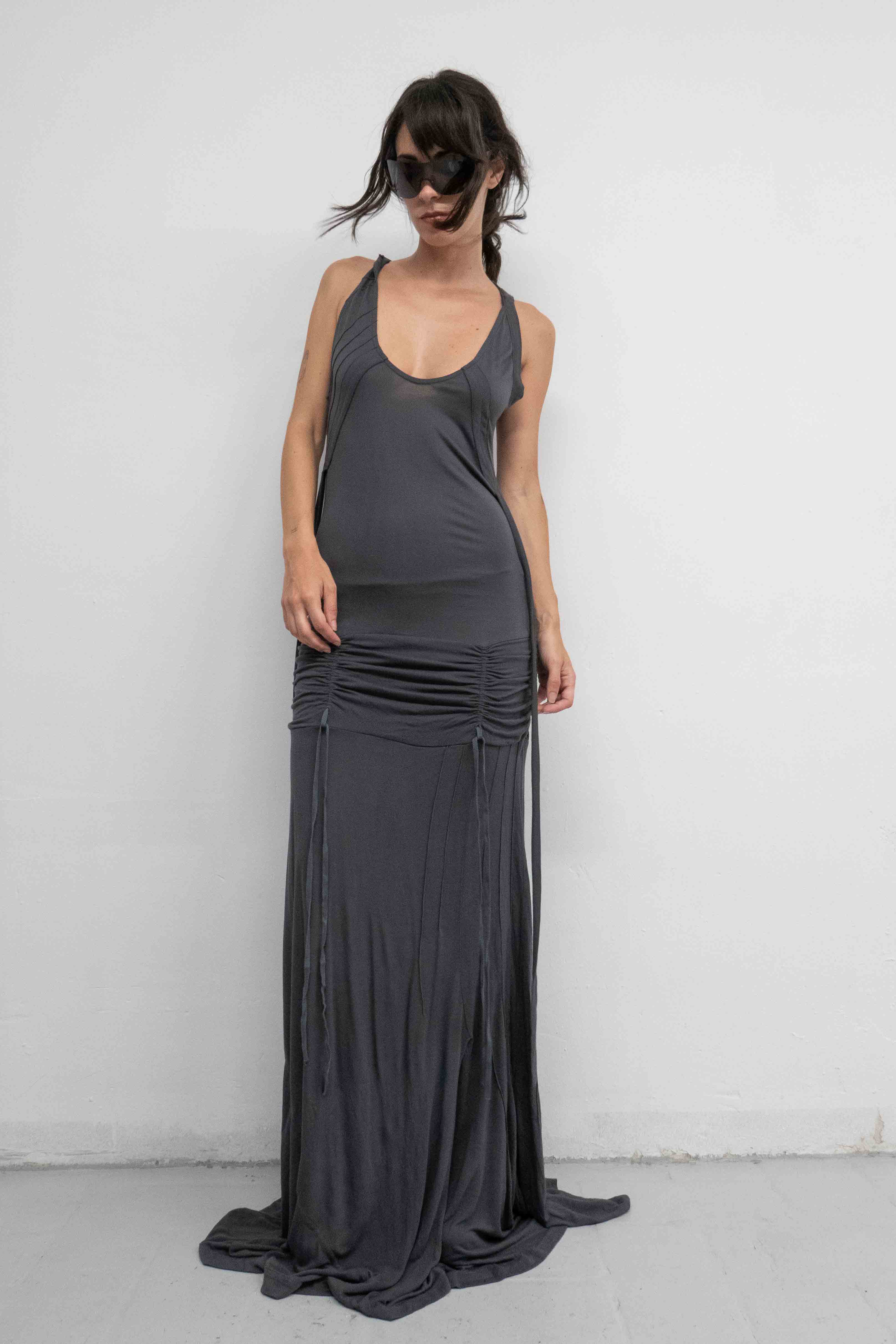 MAXI RUCHED DRESS