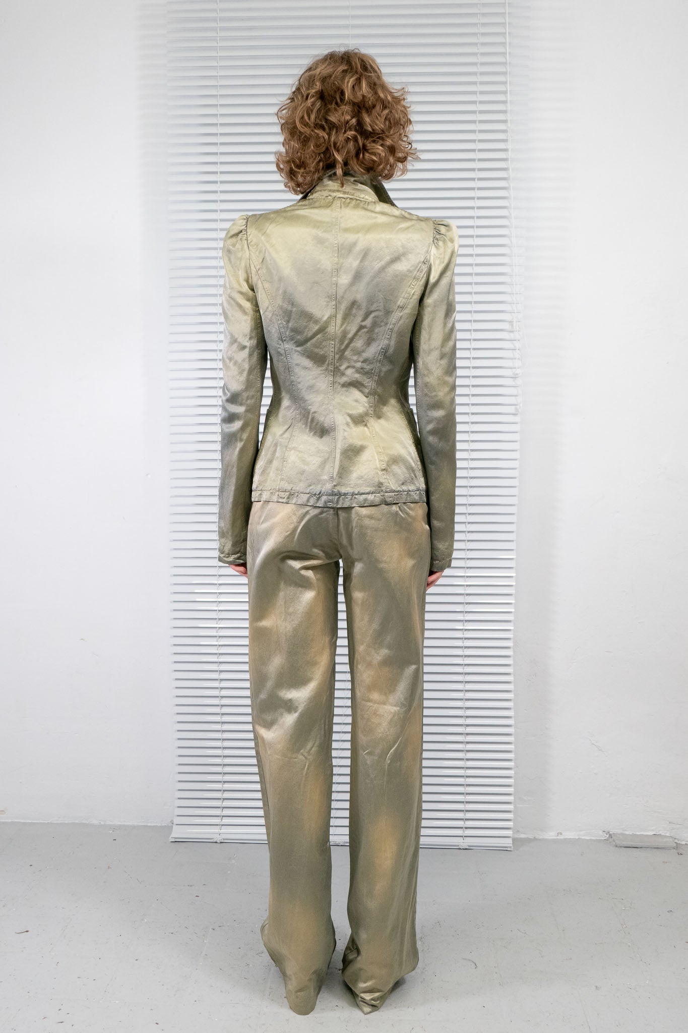 DIESEL SATIN FADED PANT SUIT