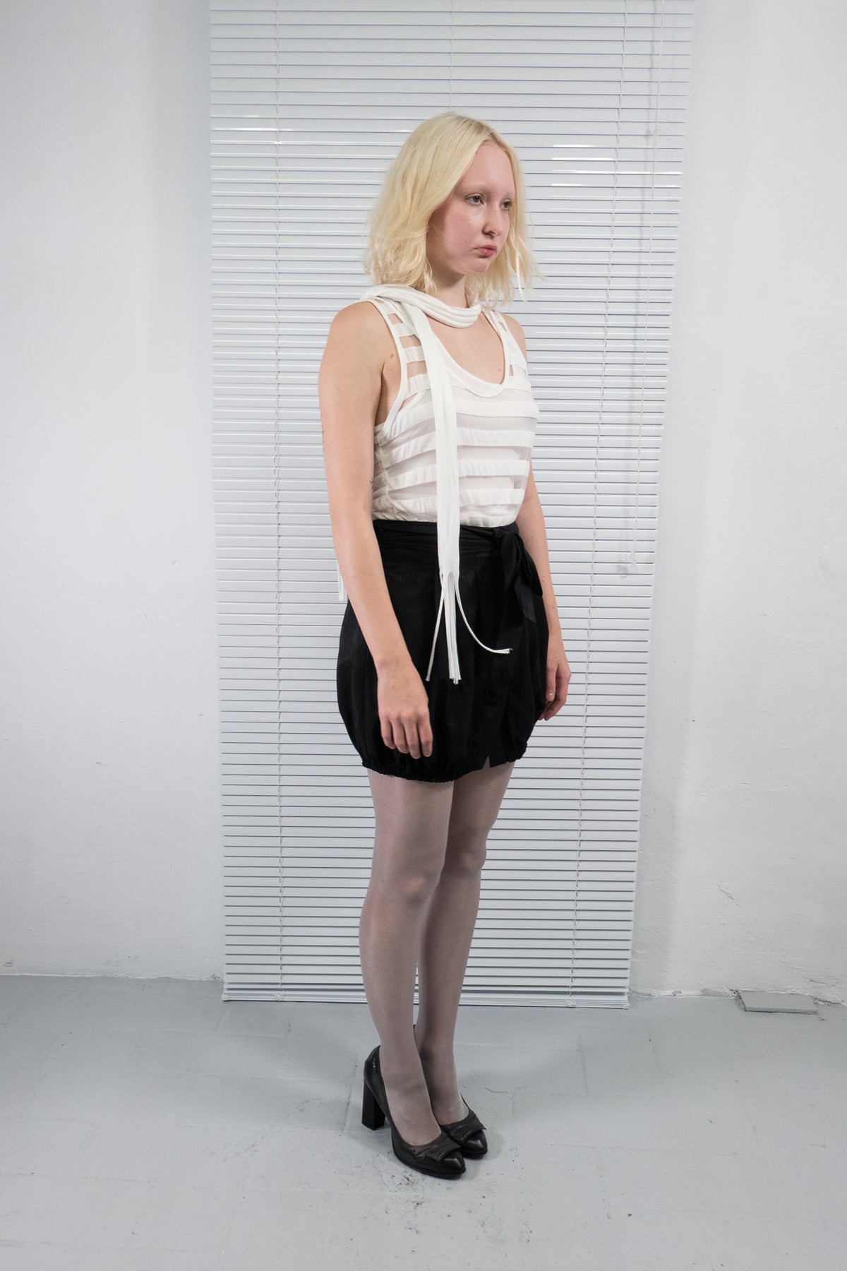 BLACK BOW BLOOMER SHORTS