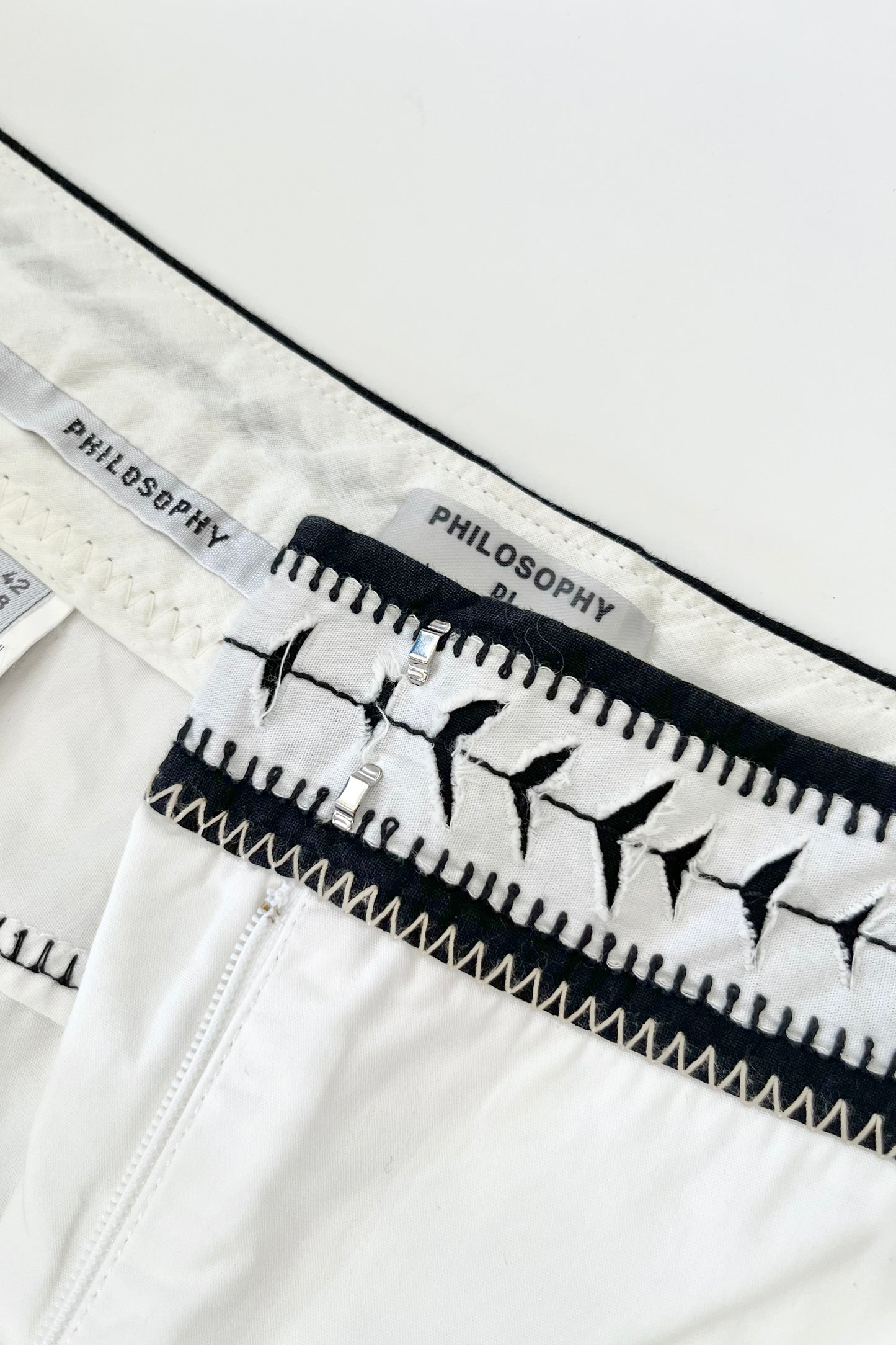 Philosophy White Pants