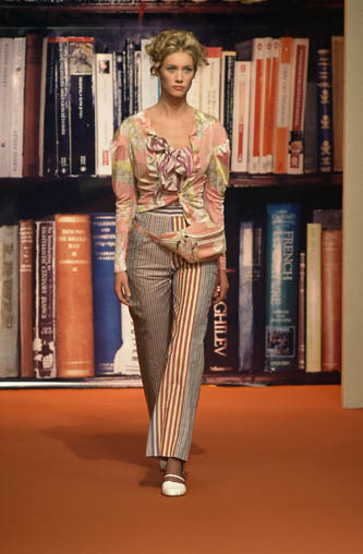 SS2001 GOLD LABEL FLORAL TOP