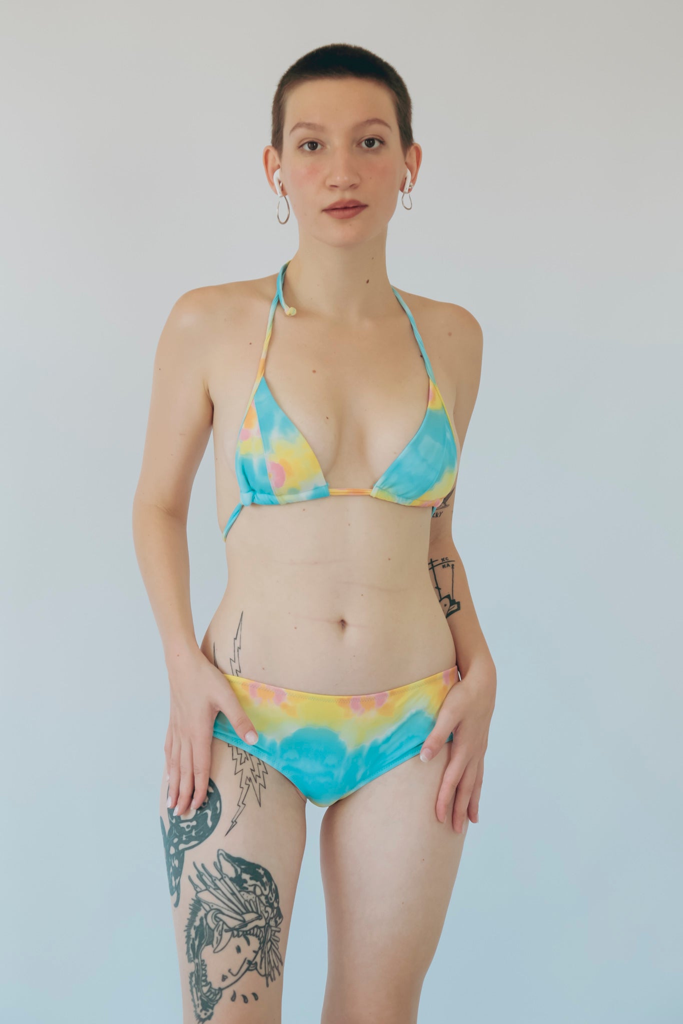 Colorful Tie-Dye Bikini