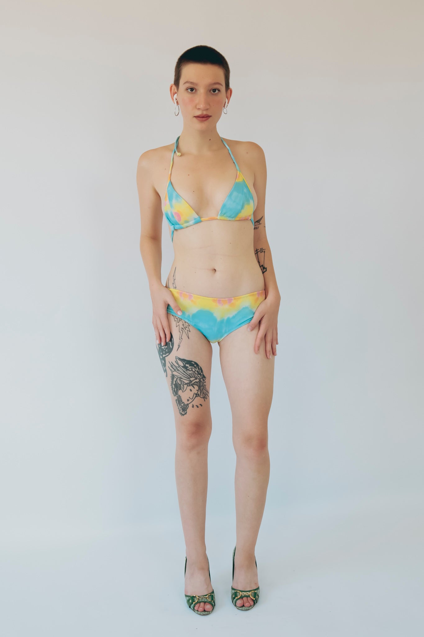 Colorful Tie-Dye Bikini