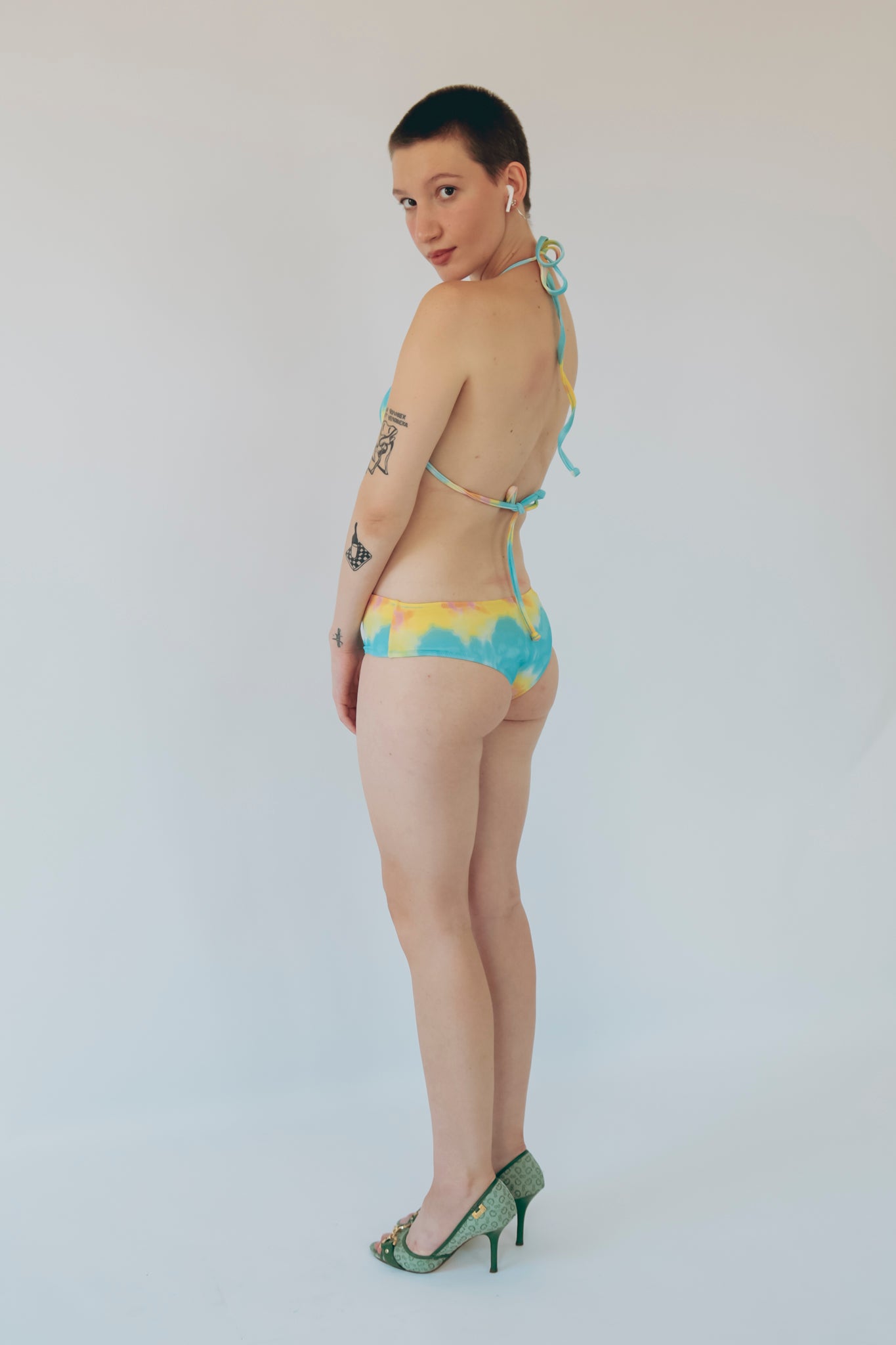 Colorful Tie-Dye Bikini