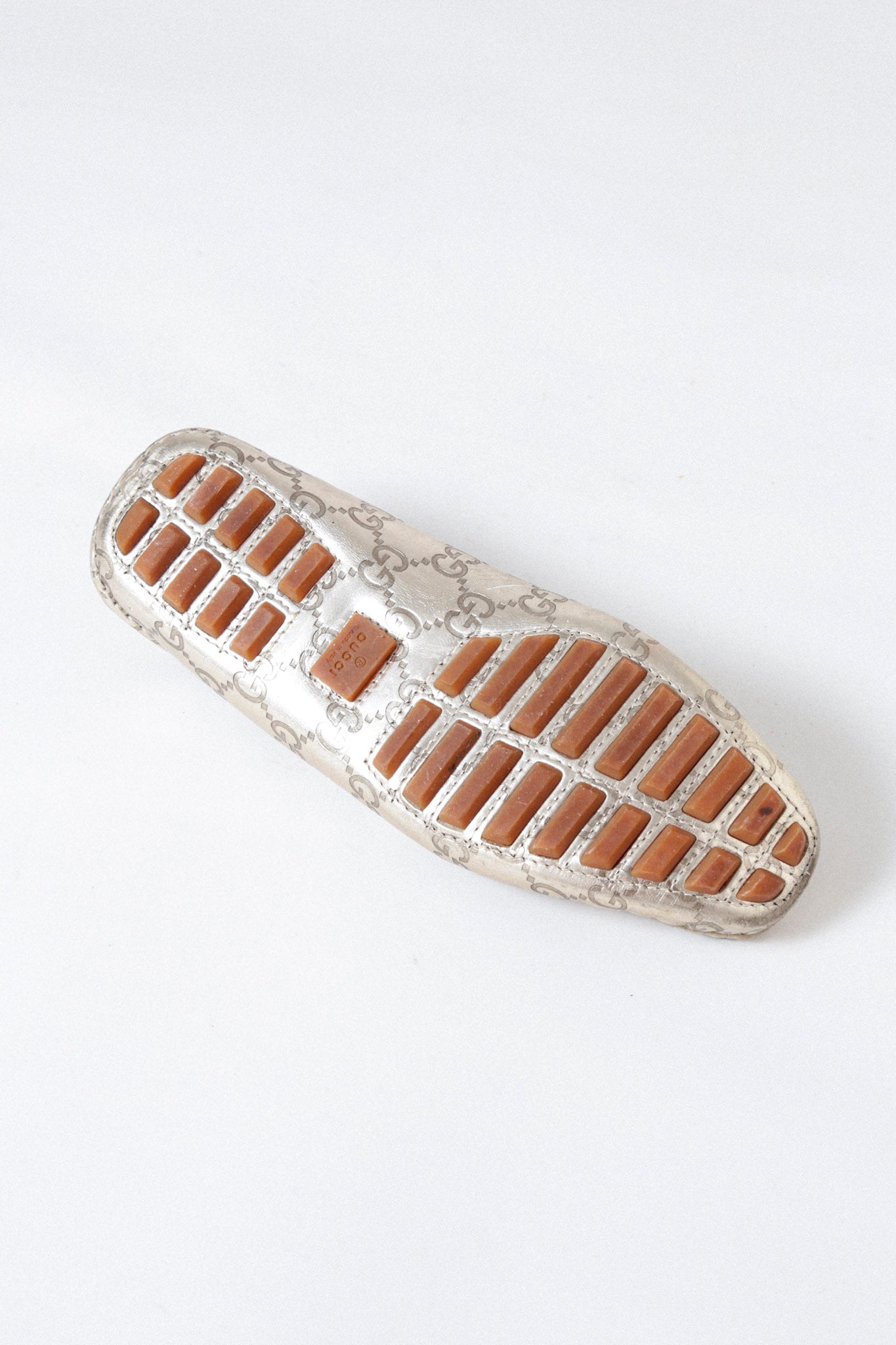 Gucci Monogram Bamboo Loafers
