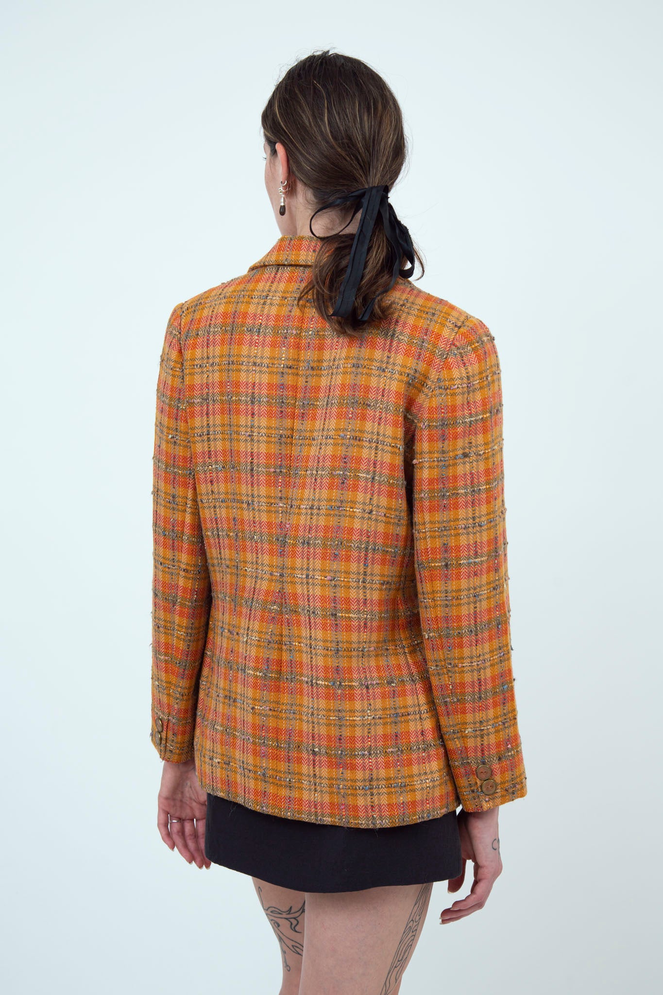 Valentino Tartan Blazer