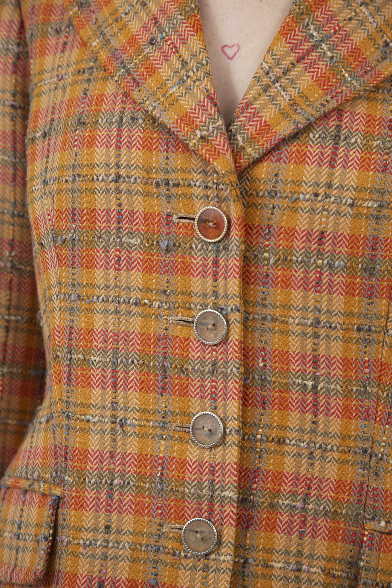 Valentino Tartan Blazer