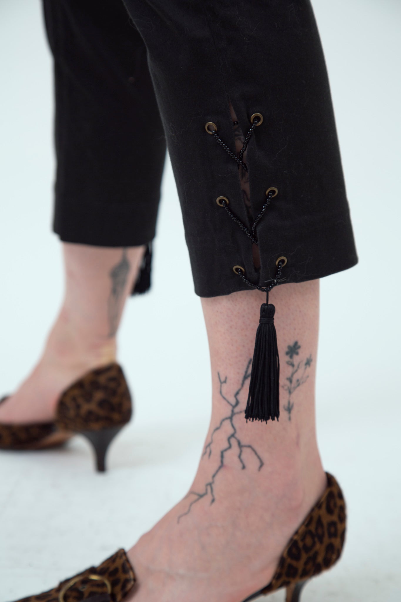 RARE Roberto Cavalli Corals Baroque Pants