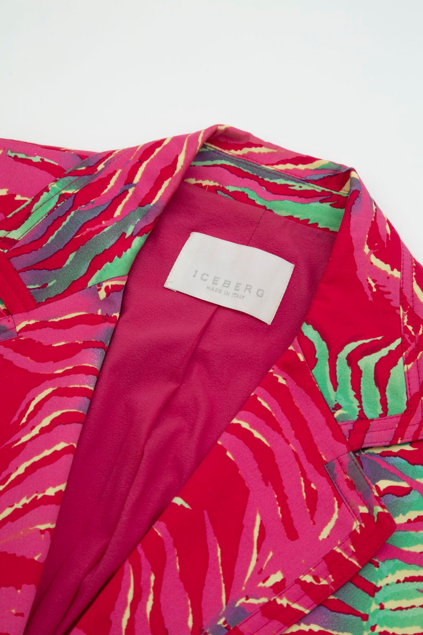 Iceberg Tropical Zebra Blazer