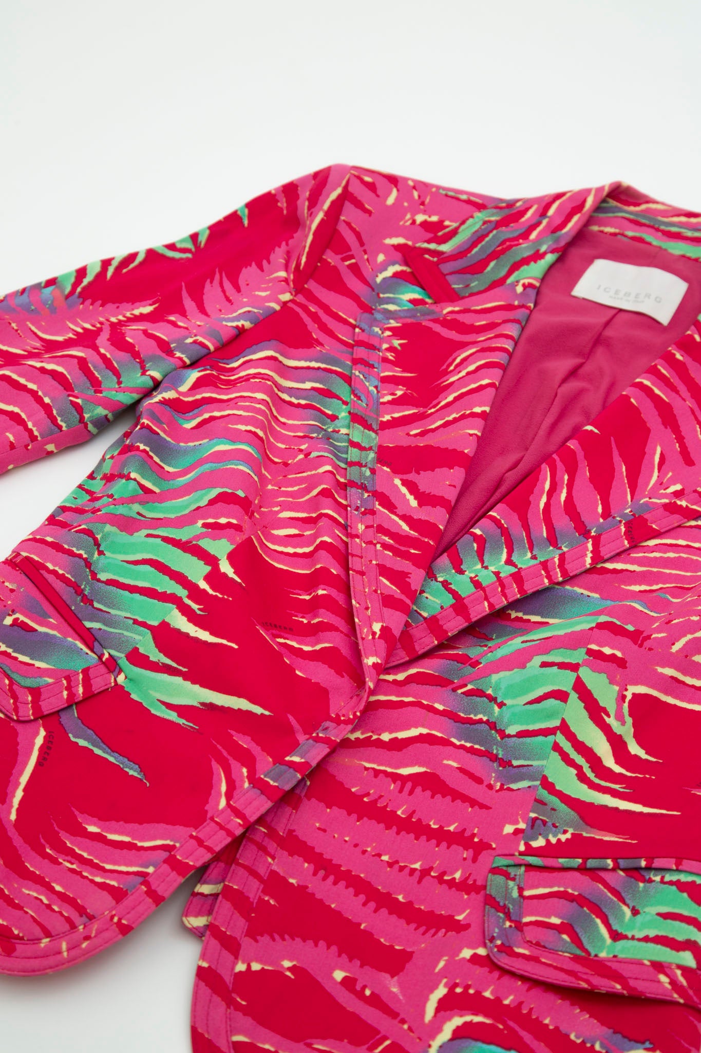 Iceberg Tropical Zebra Blazer