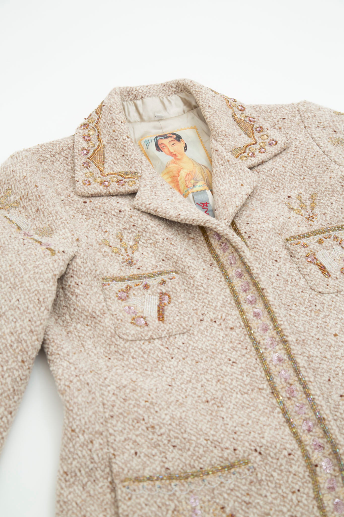 Biya Boho Beaded Coat