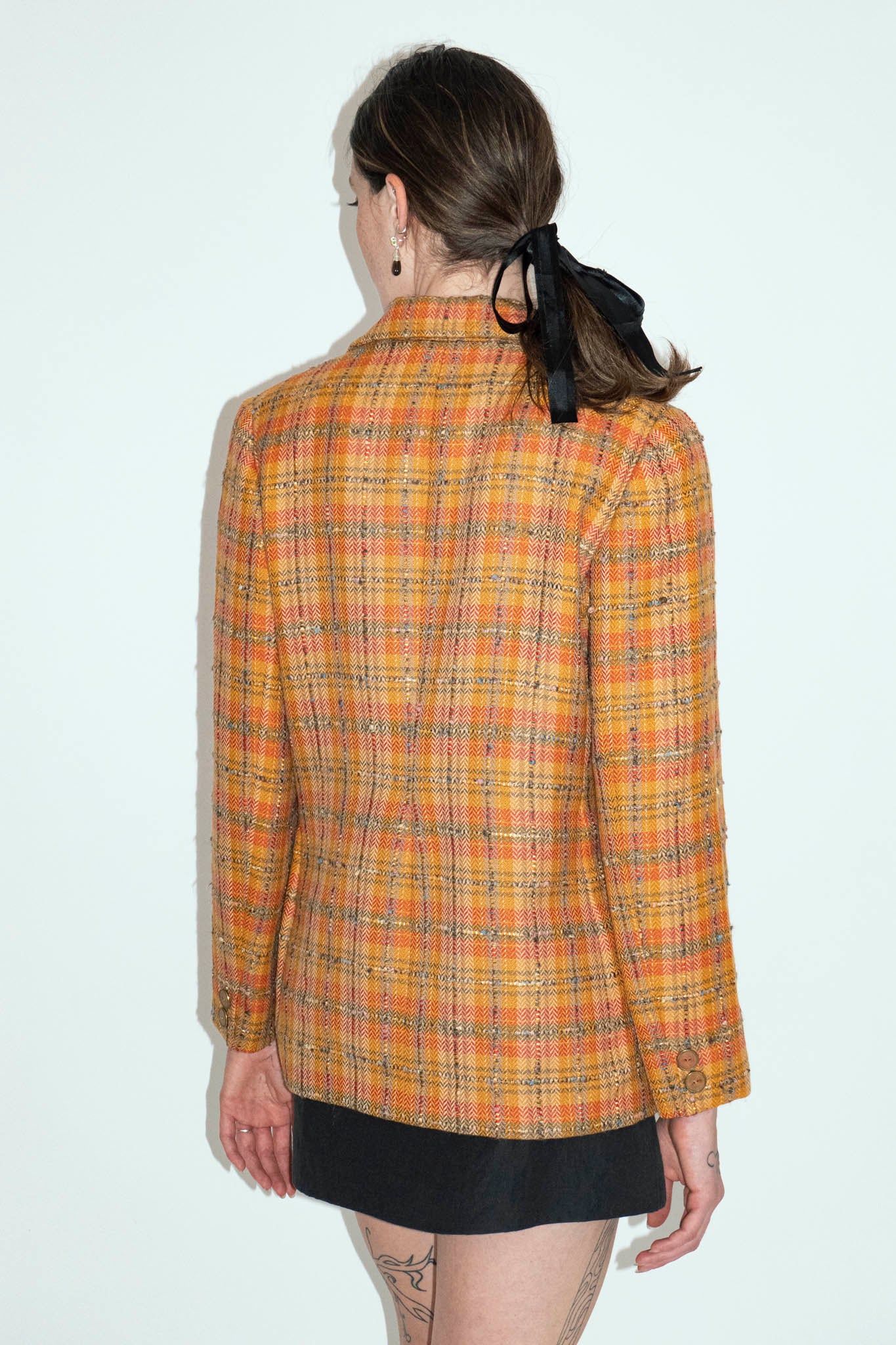 Valentino Tartan Blazer