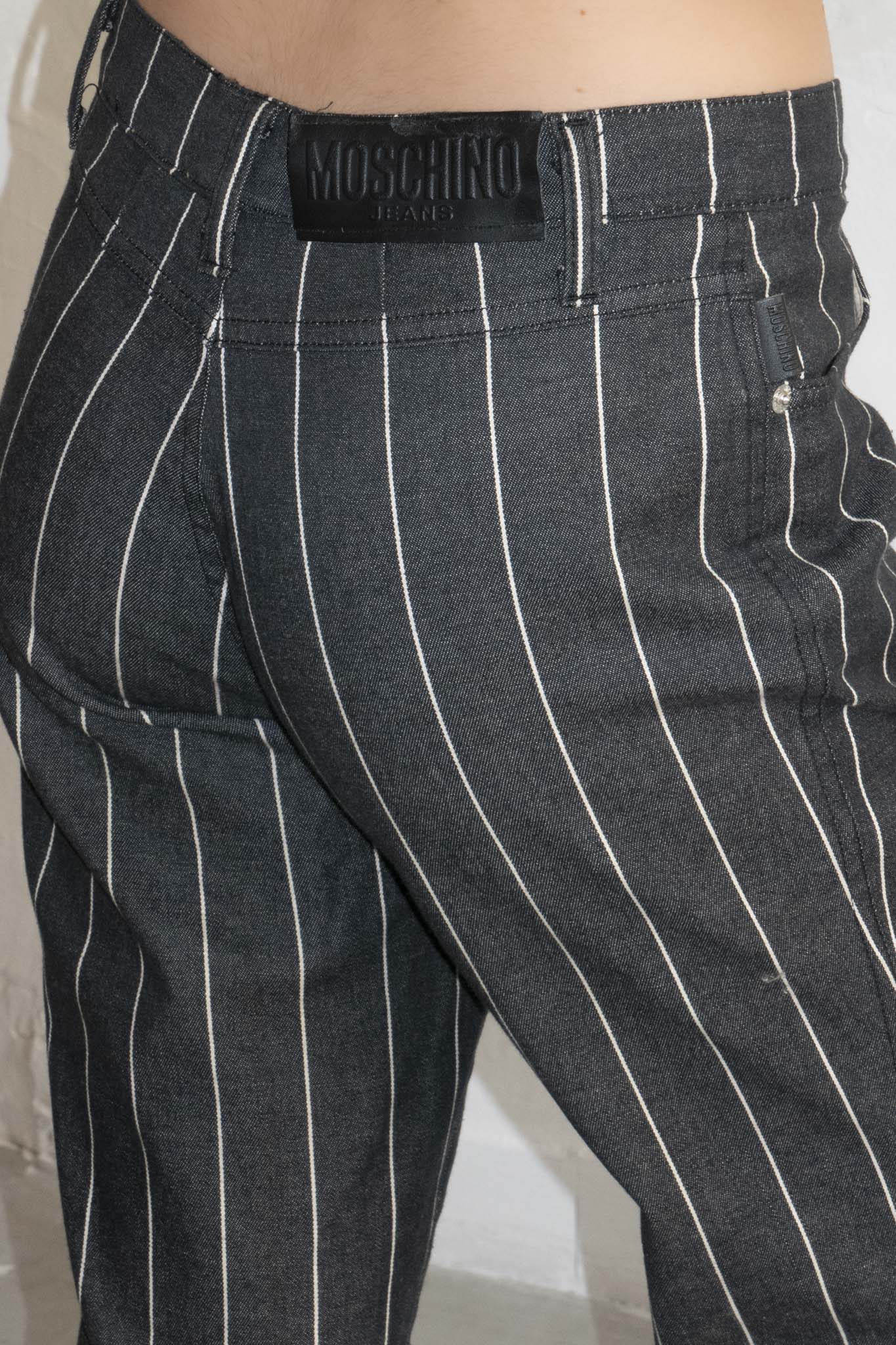 Moschino Striped Denim