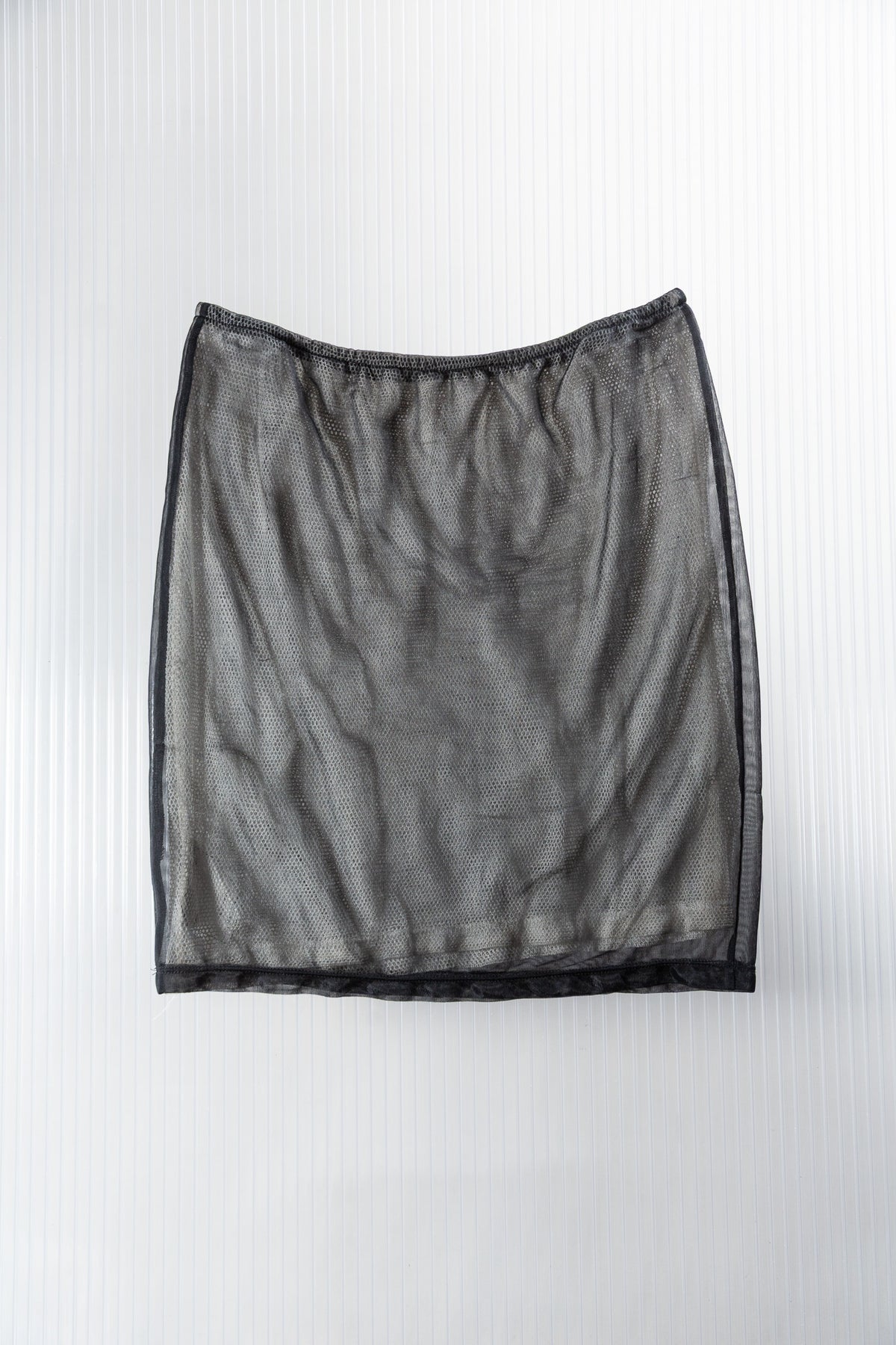 RICHMOND LAYERED SHEER NET MIDI SKIRT