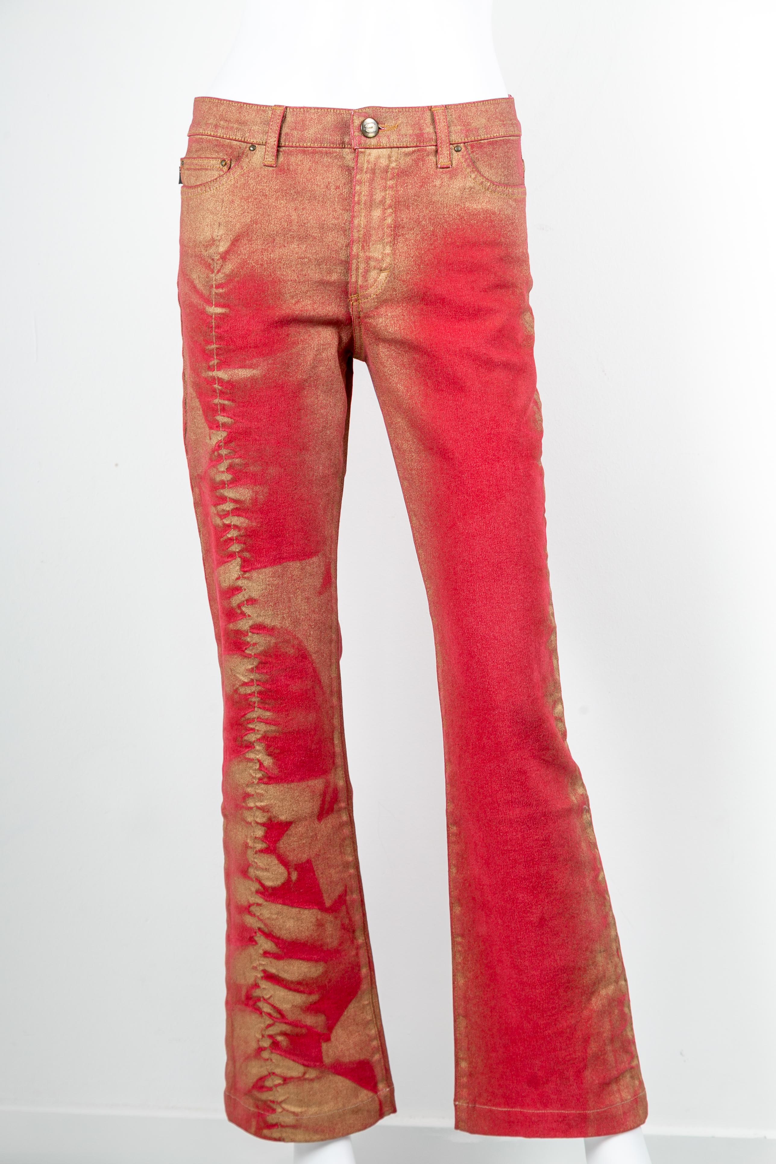 RED FLAME PANTS