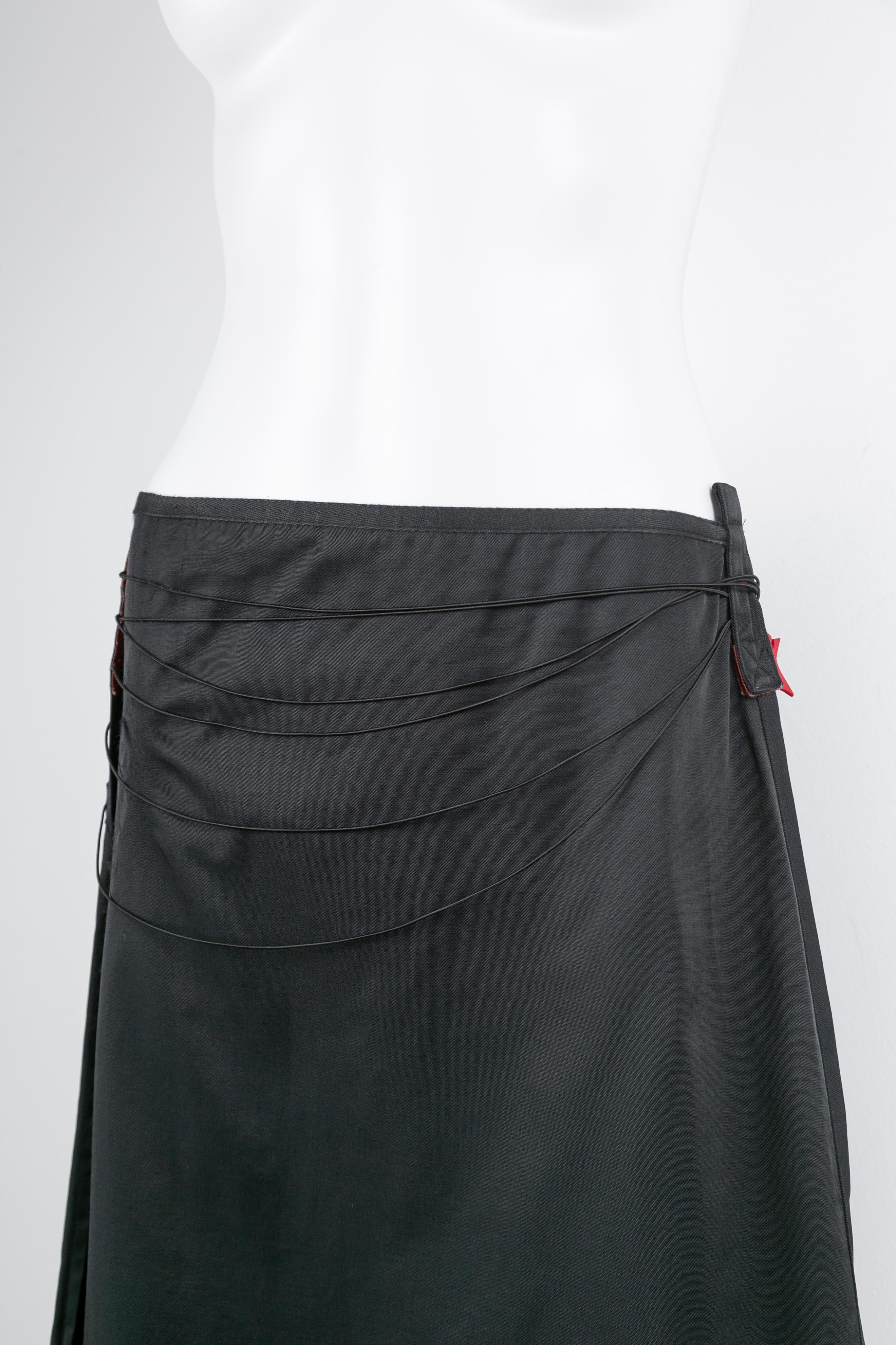 1,2,3 LACED MIDI SKIRT