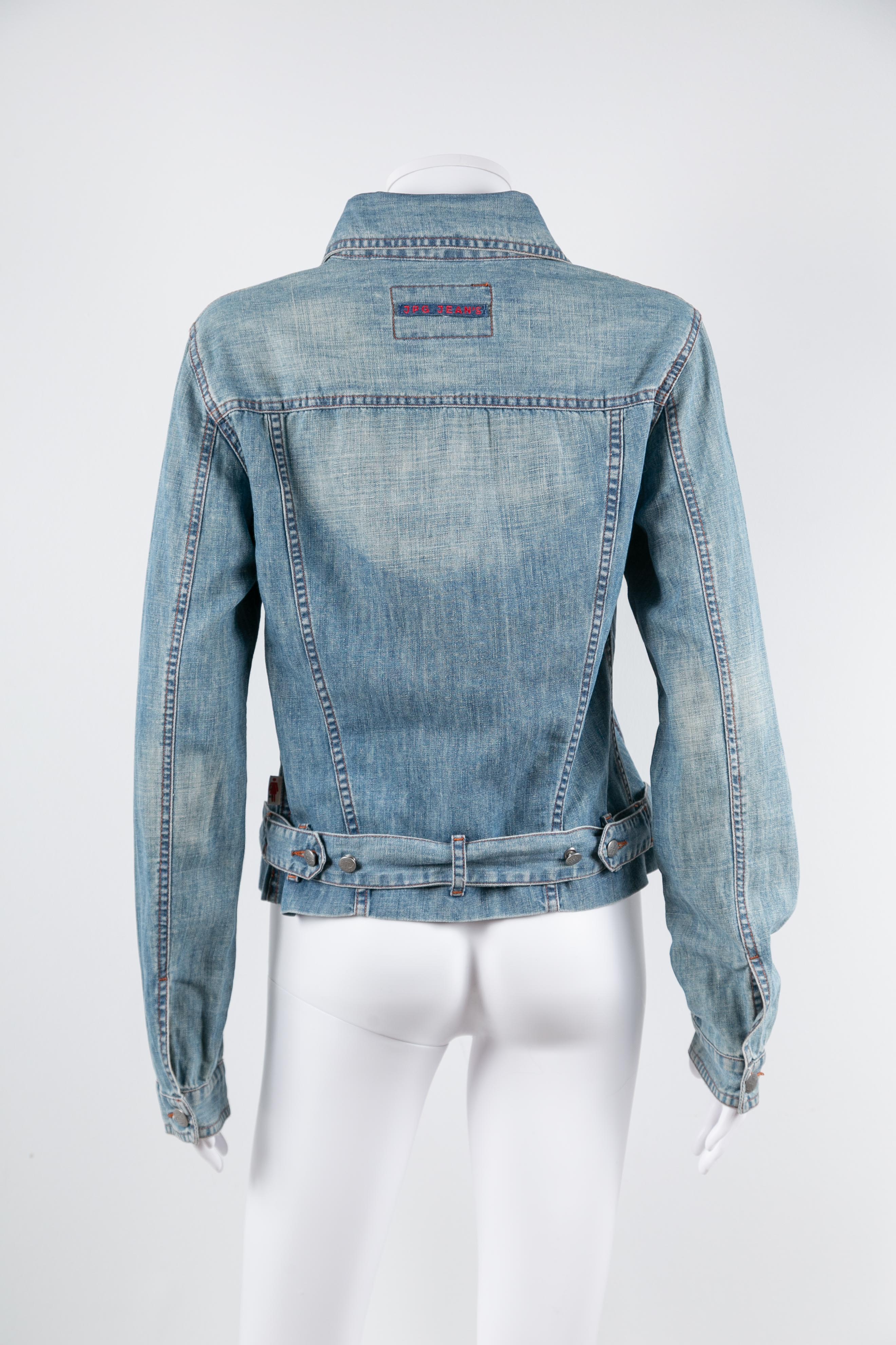 DENIM CROPPED JACKET