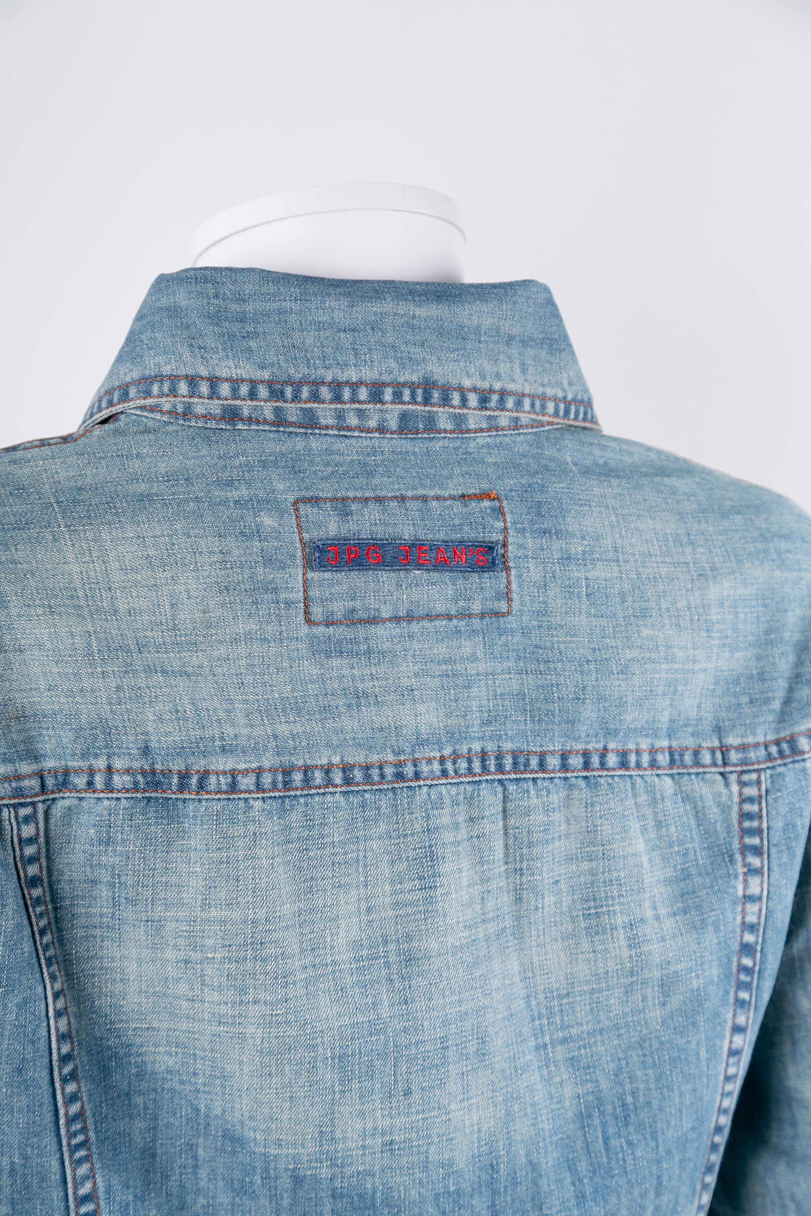 DENIM CROPPED JACKET