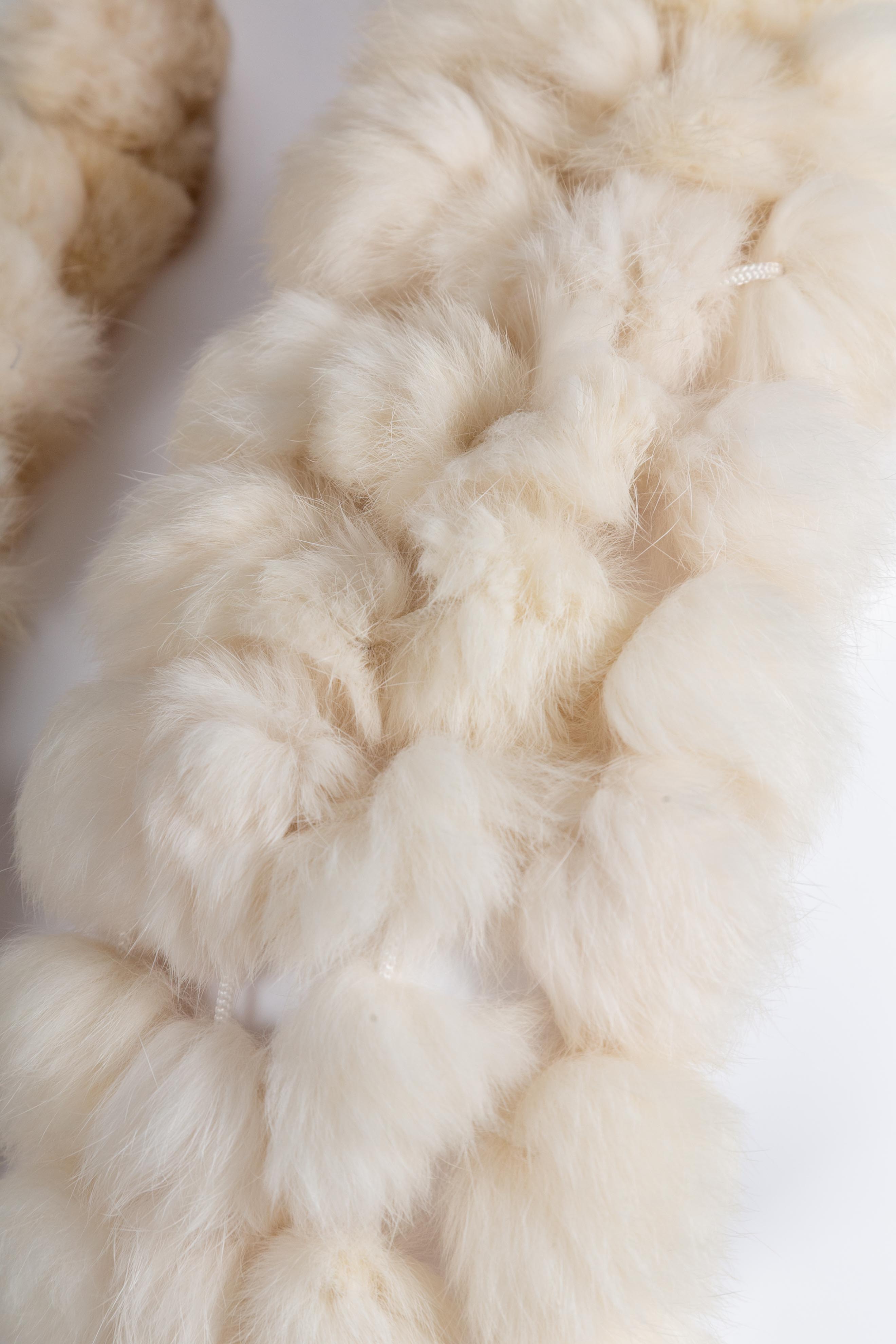 LAPIN FUR SCARF