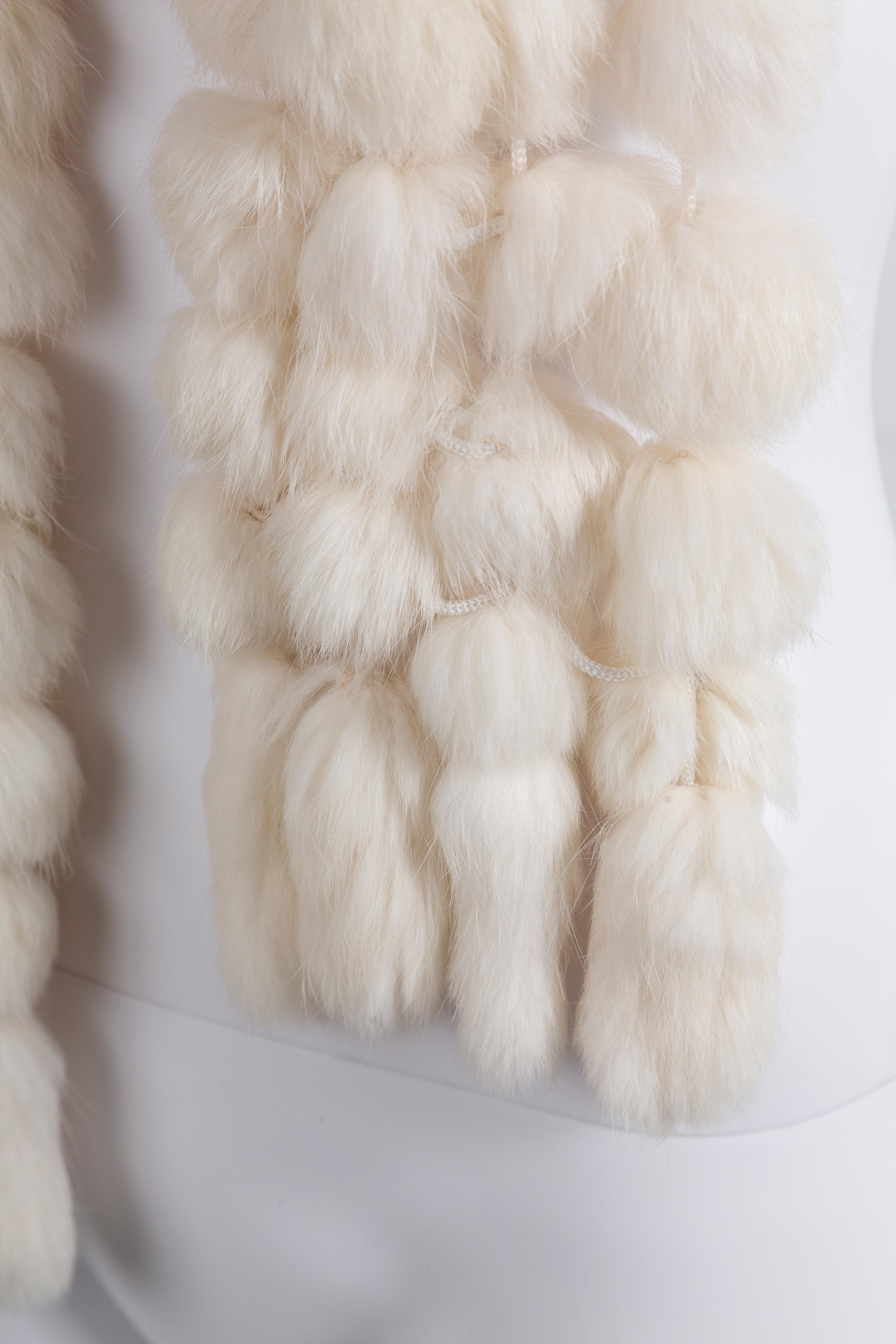 LAPIN FUR SCARF