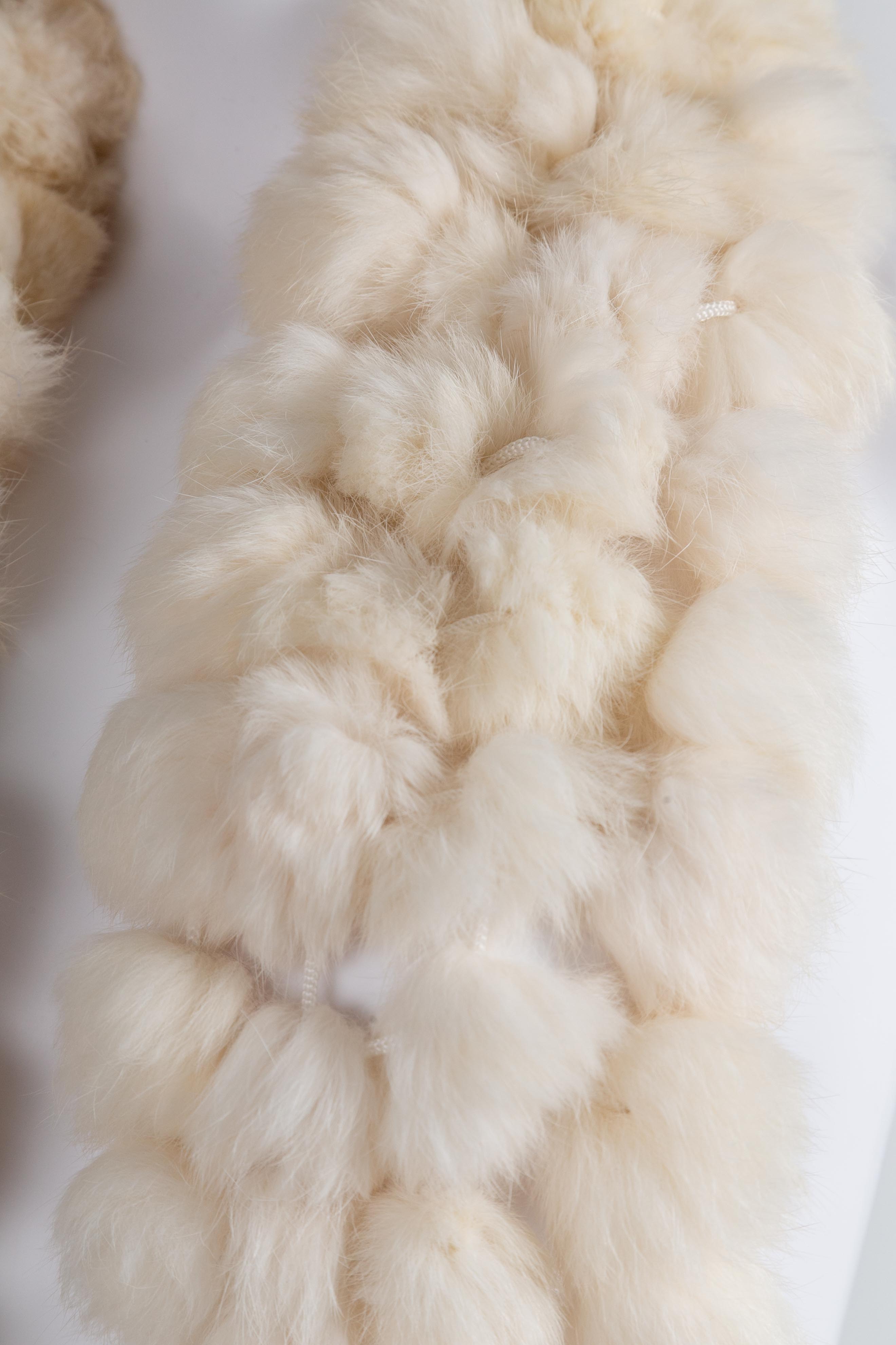 LAPIN FUR SCARF